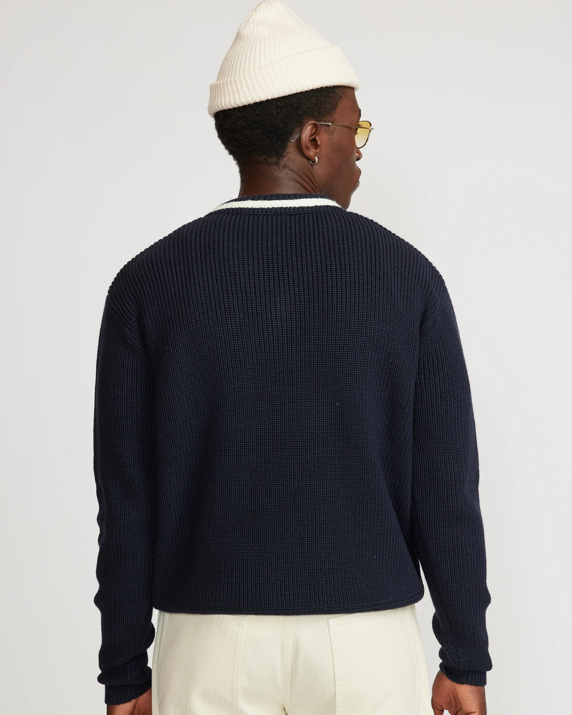 1954 Varsity knit - Navy - Image 5
