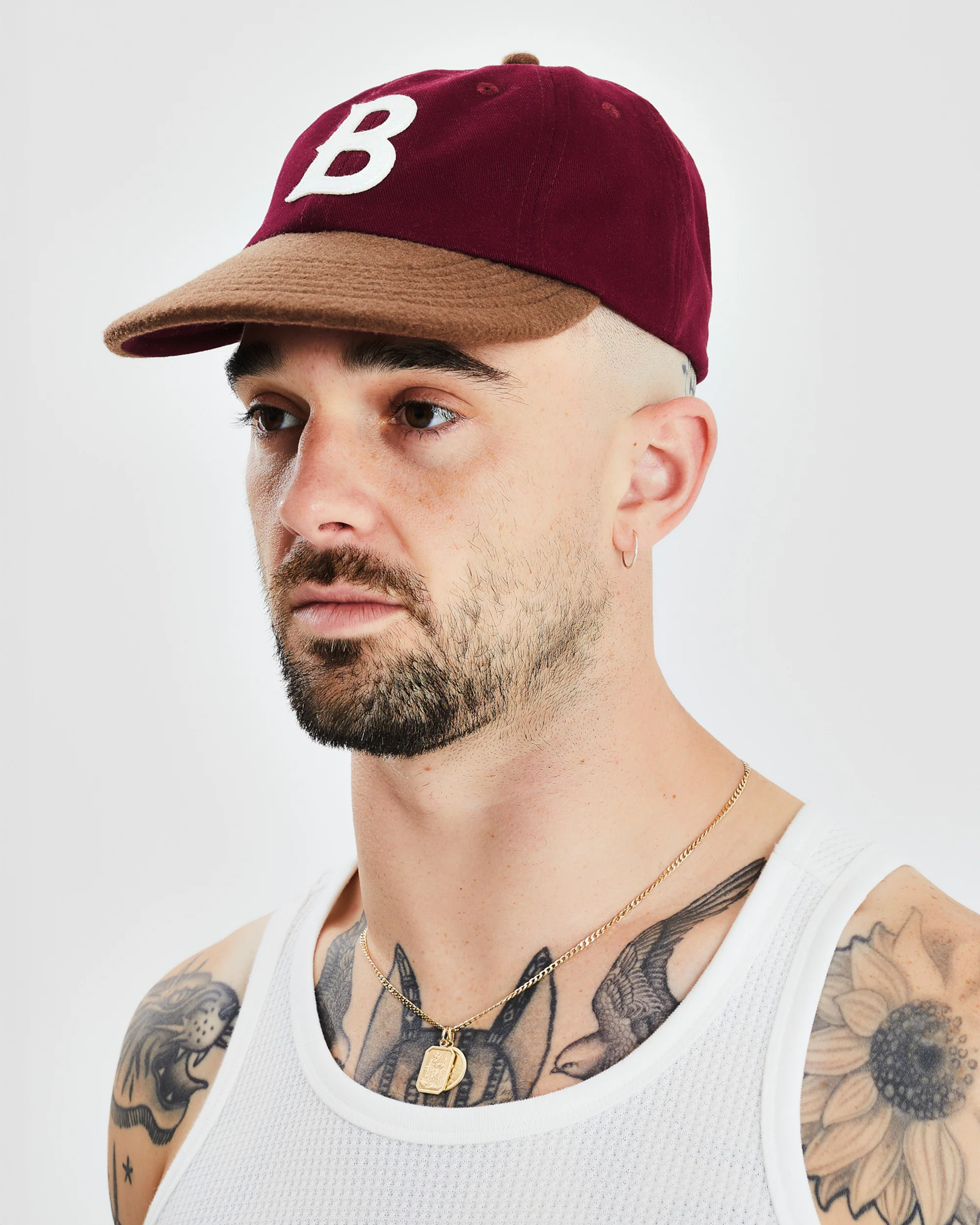 Ball Cap - Burgundy - Image 5