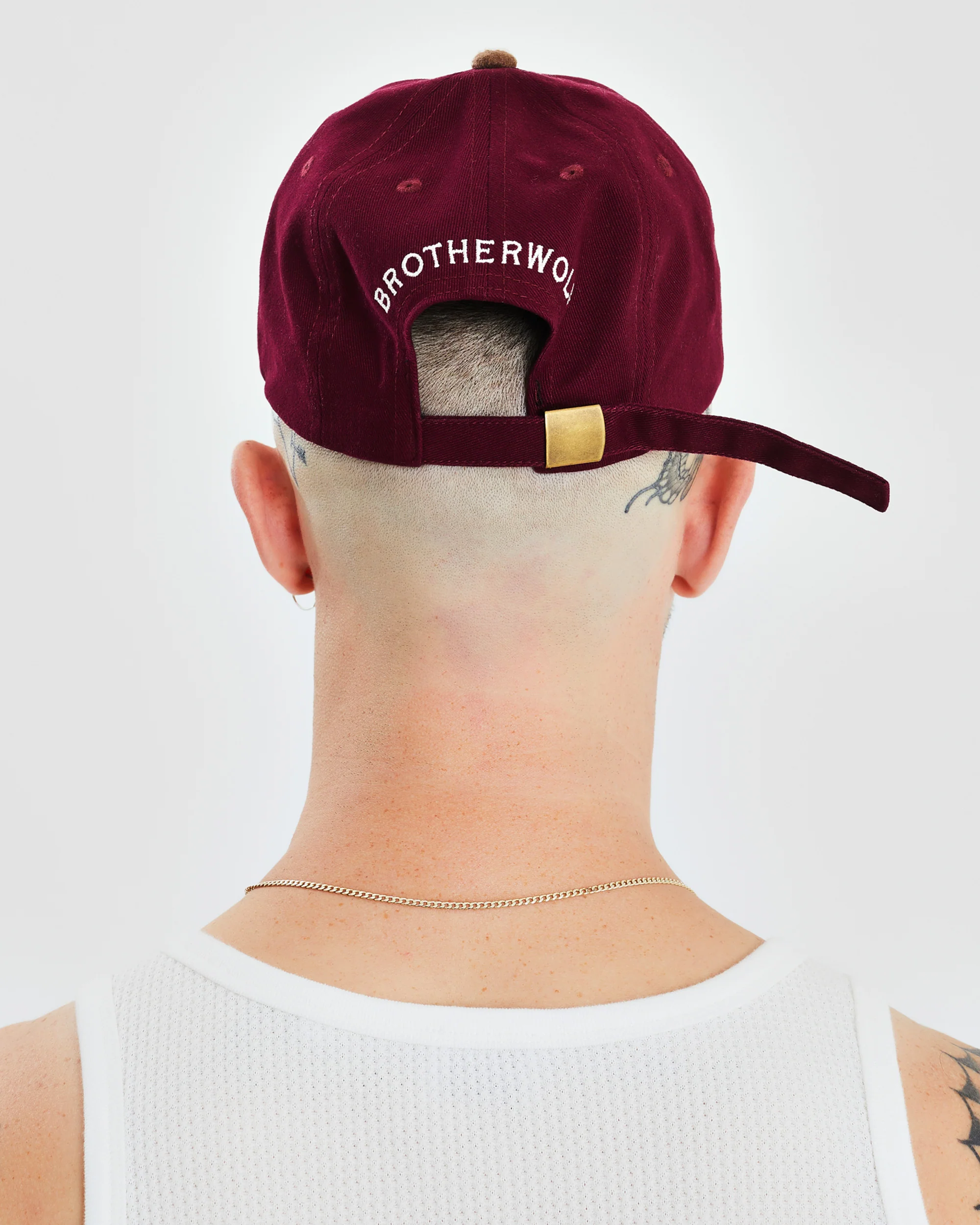 Ball Cap - Burgundy - Image 6