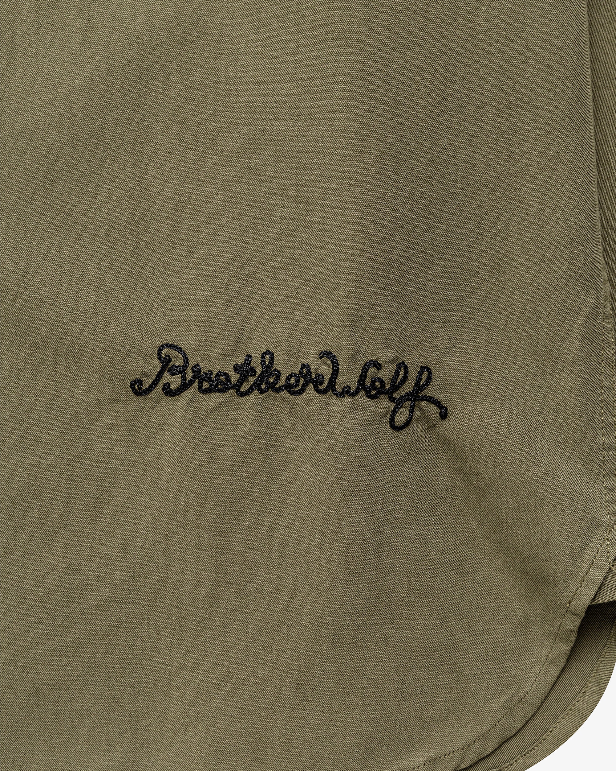 Benny L/S Shirt - Dark Green - Image 4