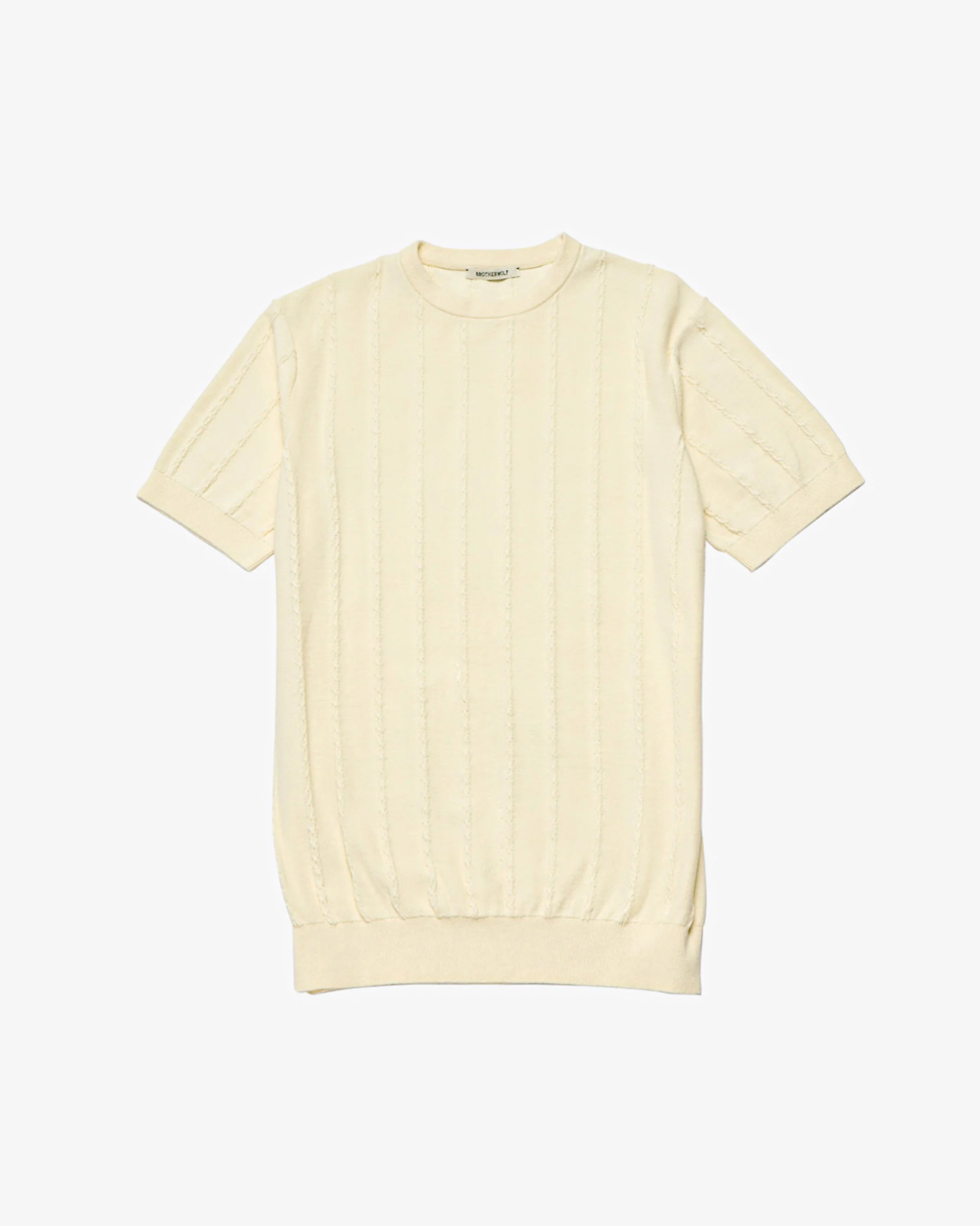 Cable Tee - Off White