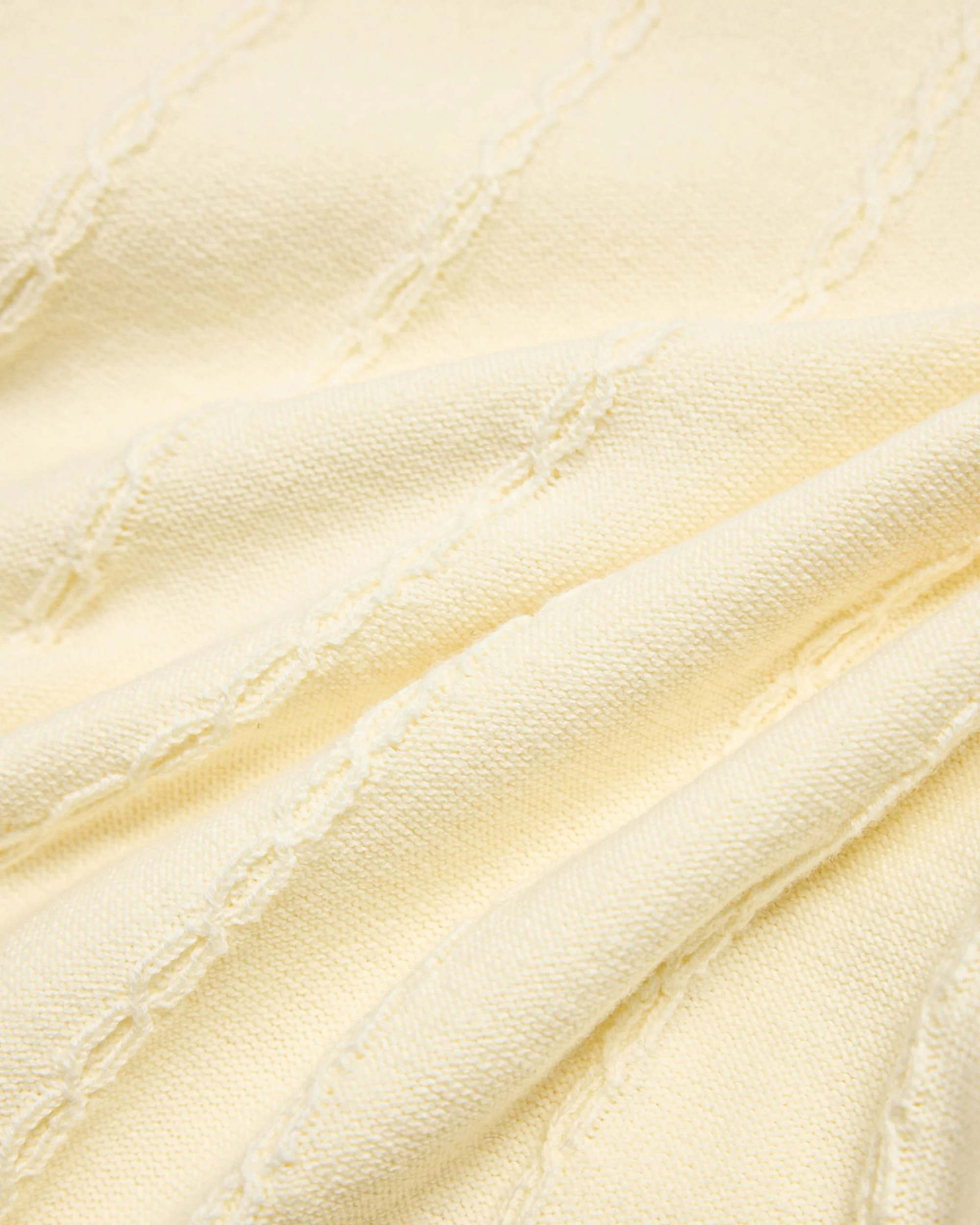 Cable Tee - Off White - Image 6