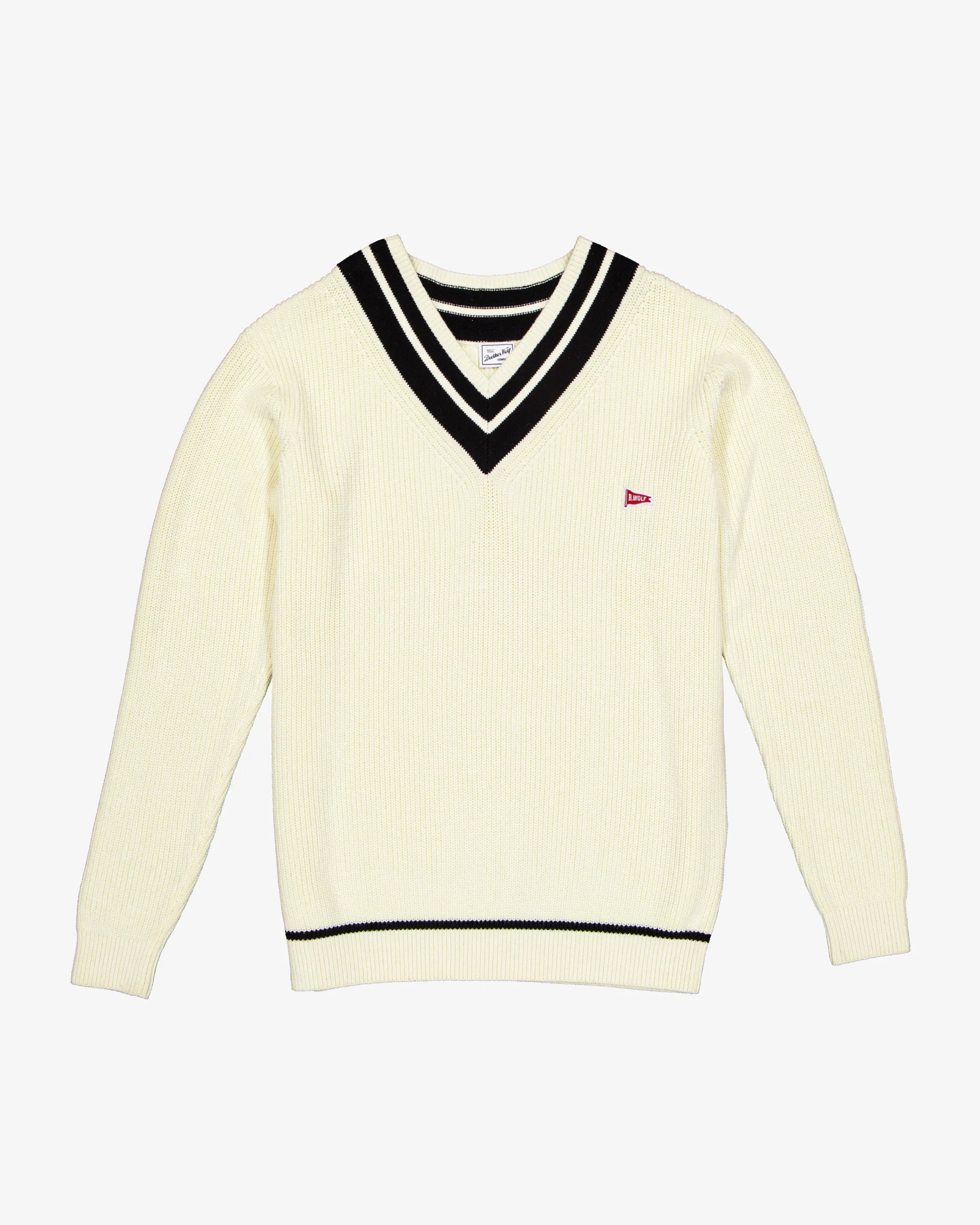 Cricket Sweater - White