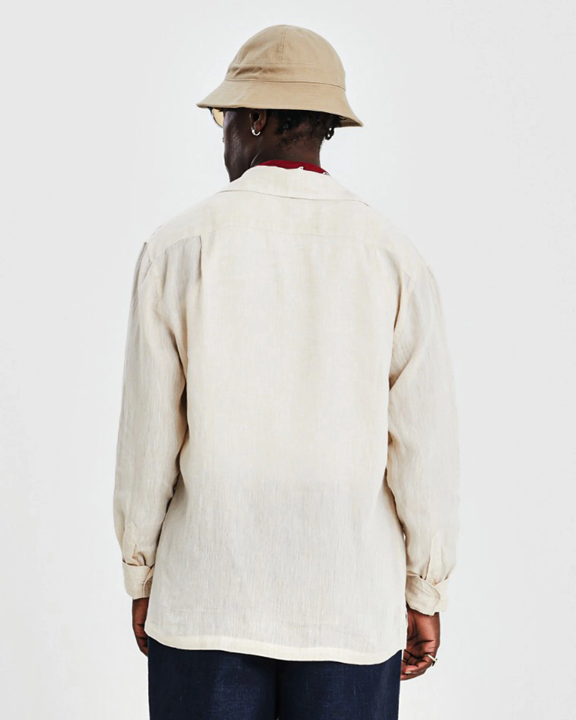 Cuban long sleeve - Beige - Image 5
