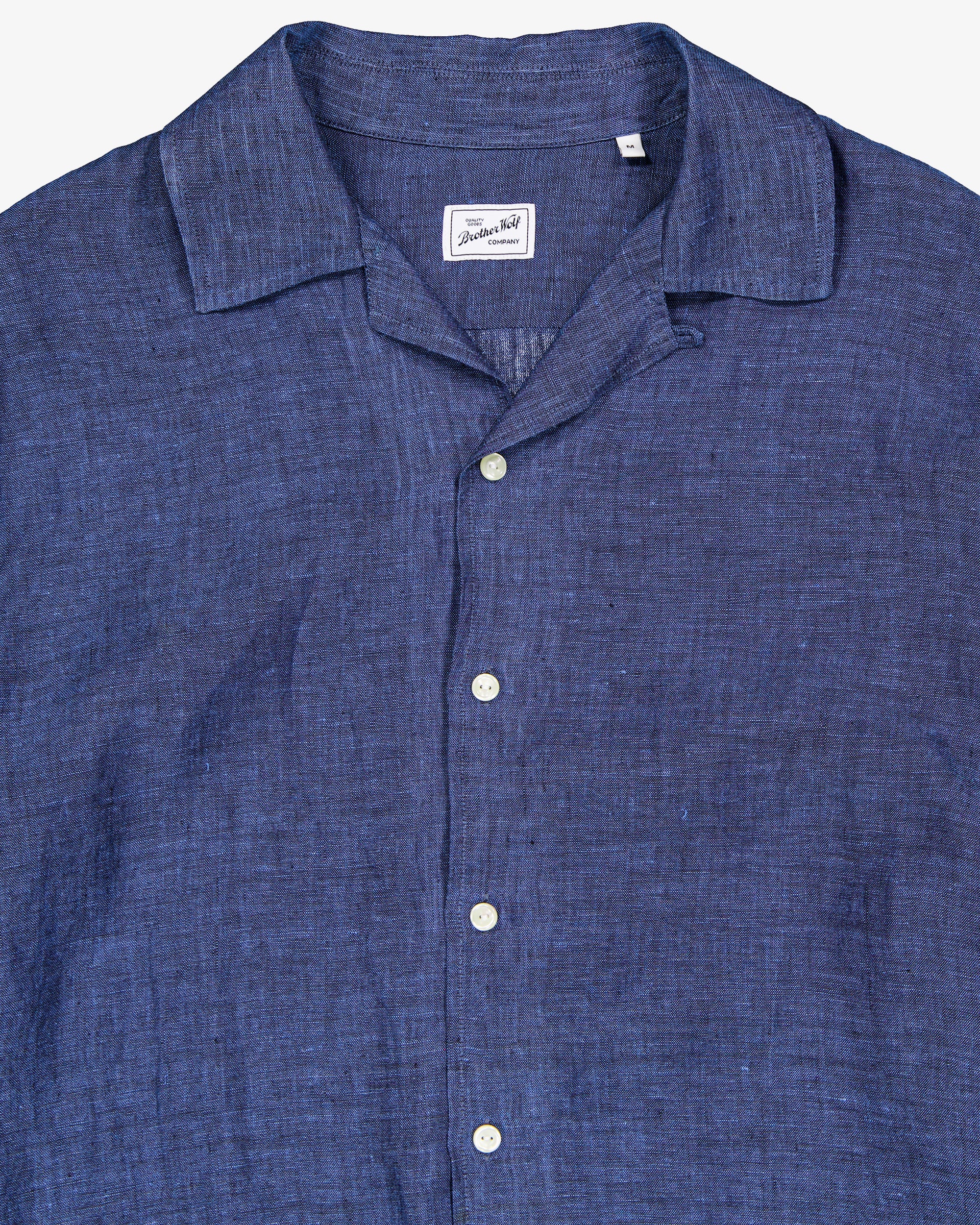 Cuban long sleeve - Dark Blue - Image 4