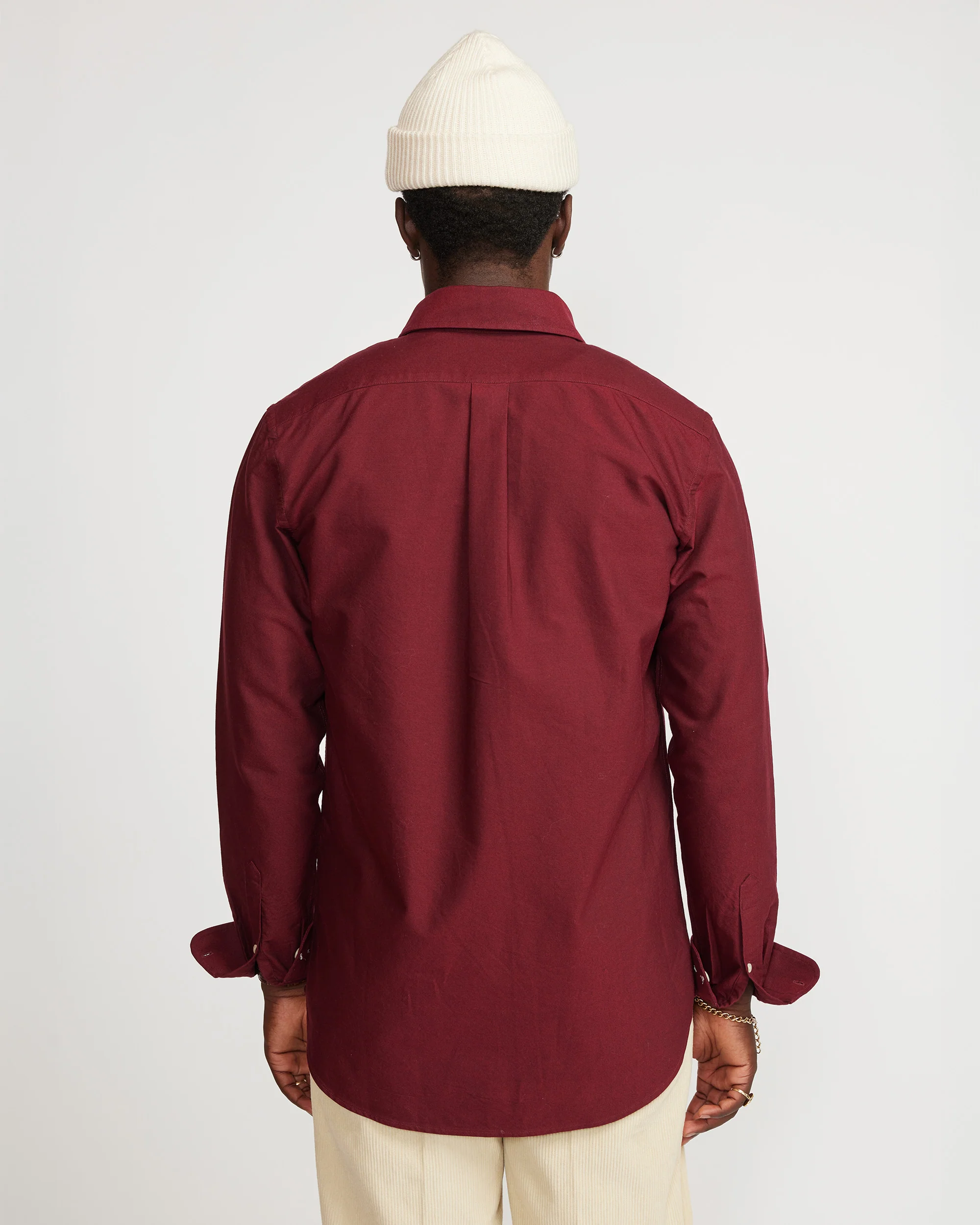 Field Shirt - Burgundy (With Flag Motif Emb) - Image 5