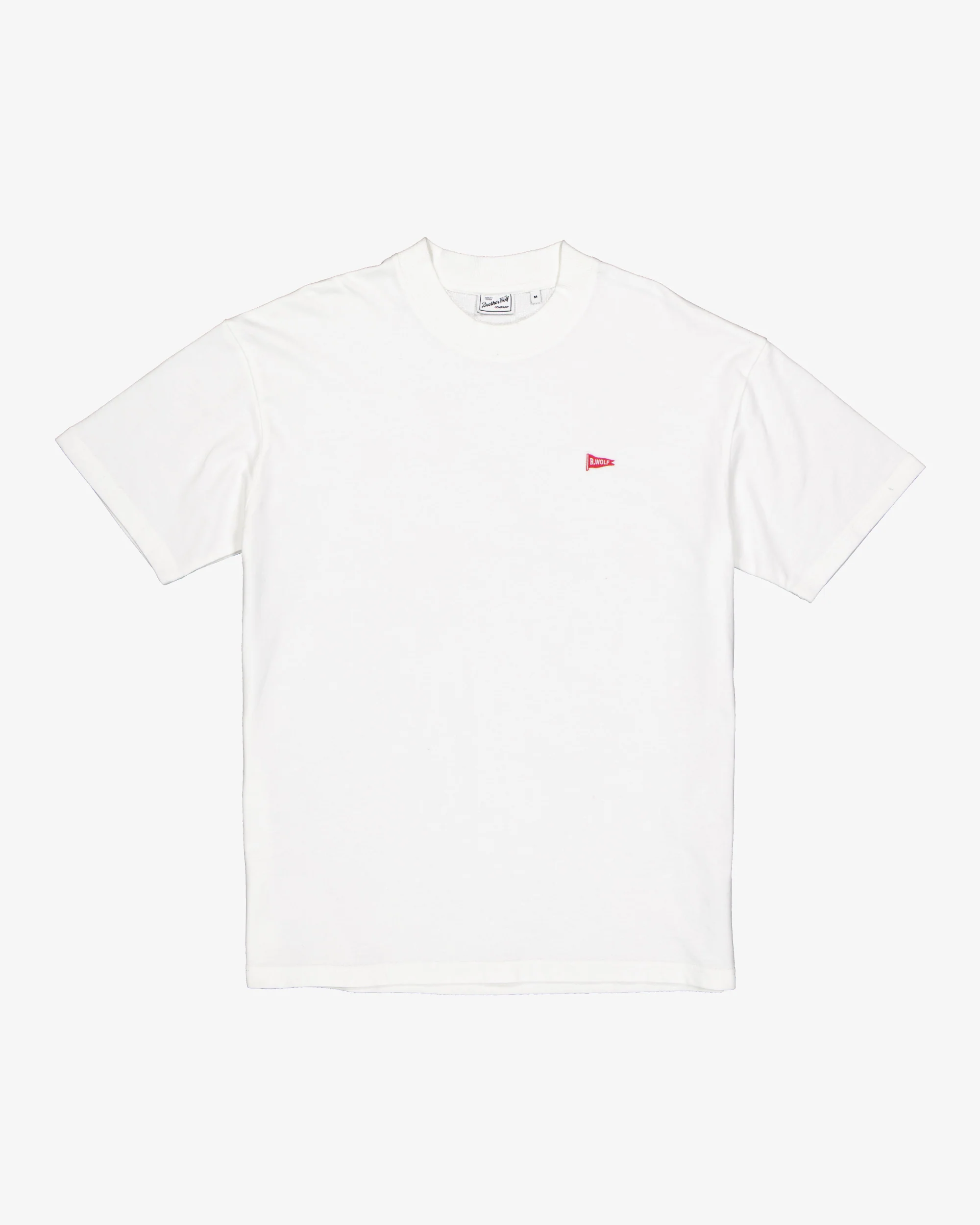 Flag Motif Tee - White