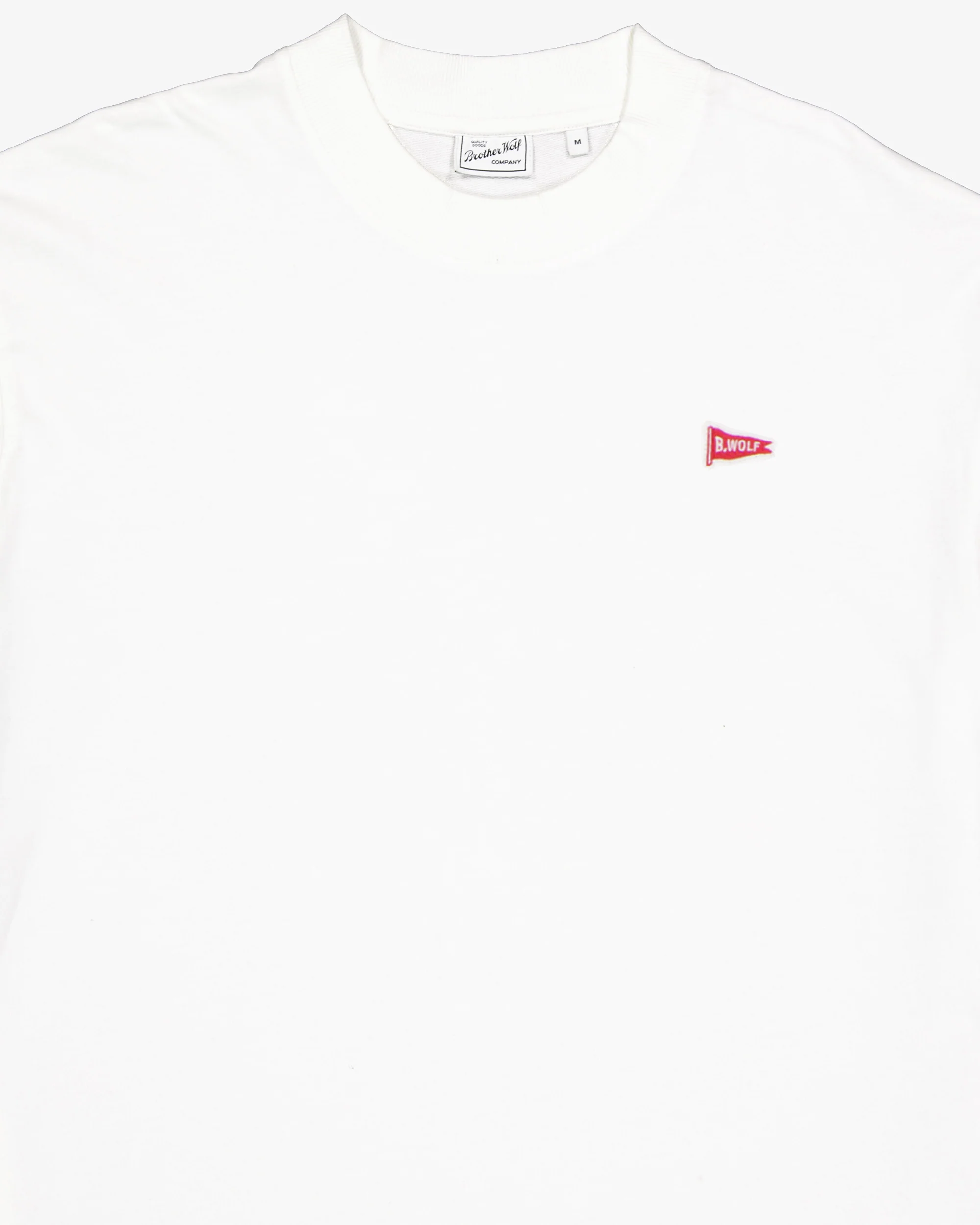 Flag Motif Tee - White - Image 3