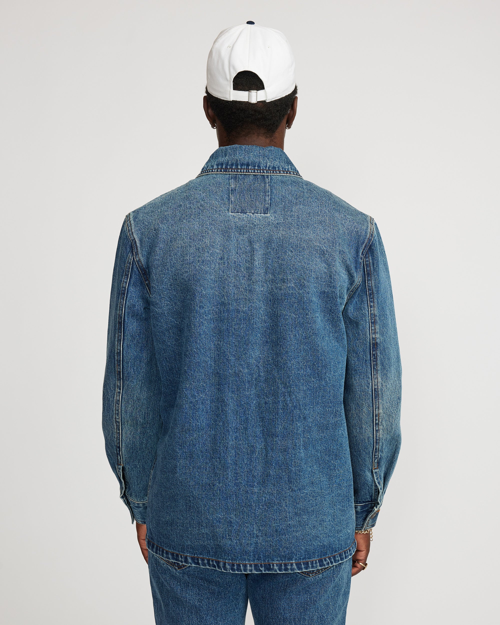 Gorm denim jacket - Blue - Image 5