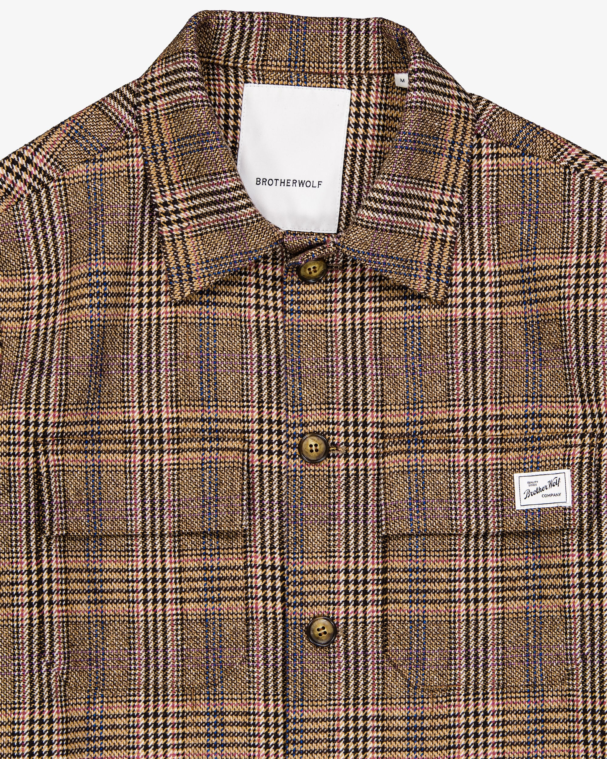 Jamestown Overshirt - Camel - Image 4
