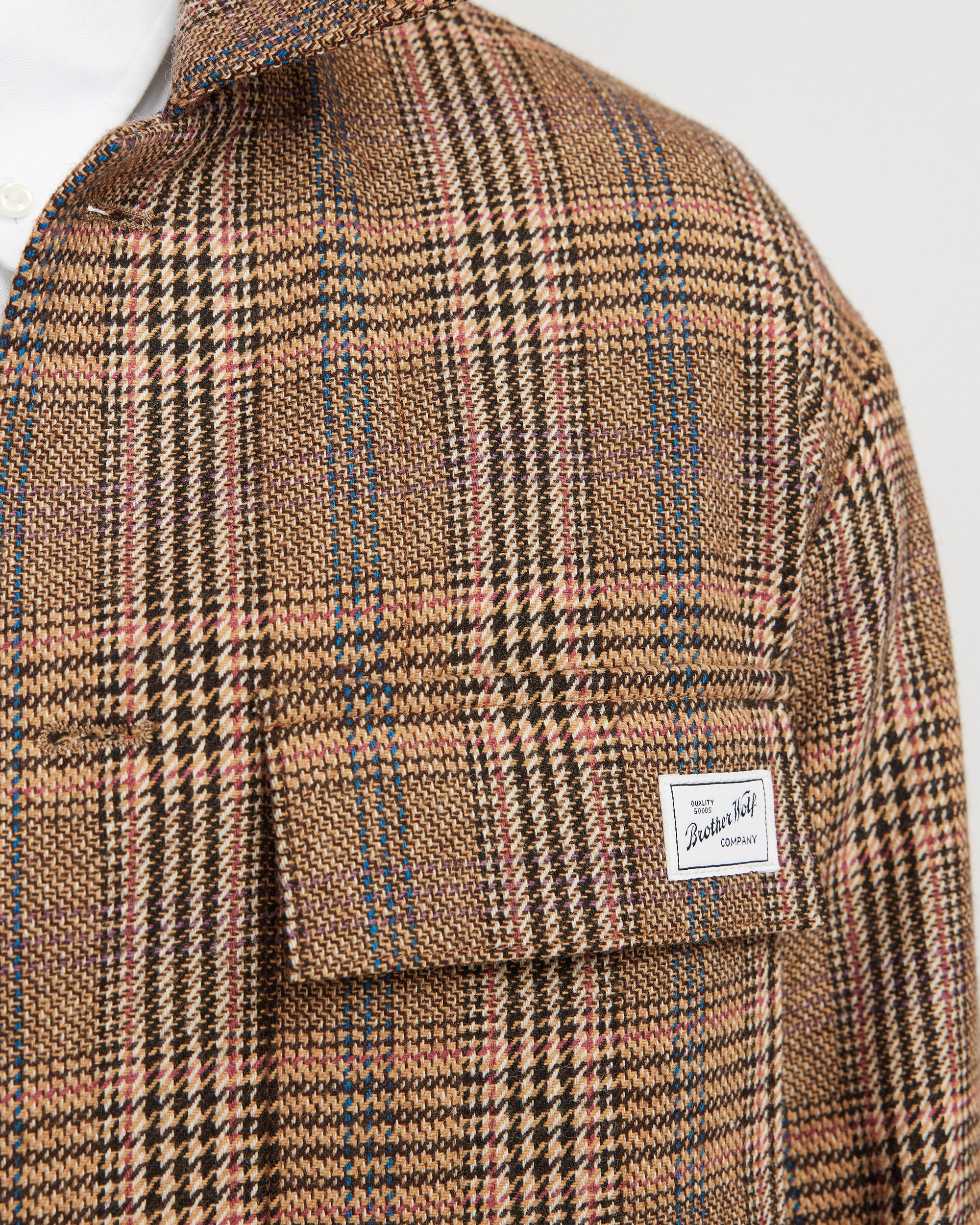Jamestown Overshirt - Camel - Image 6
