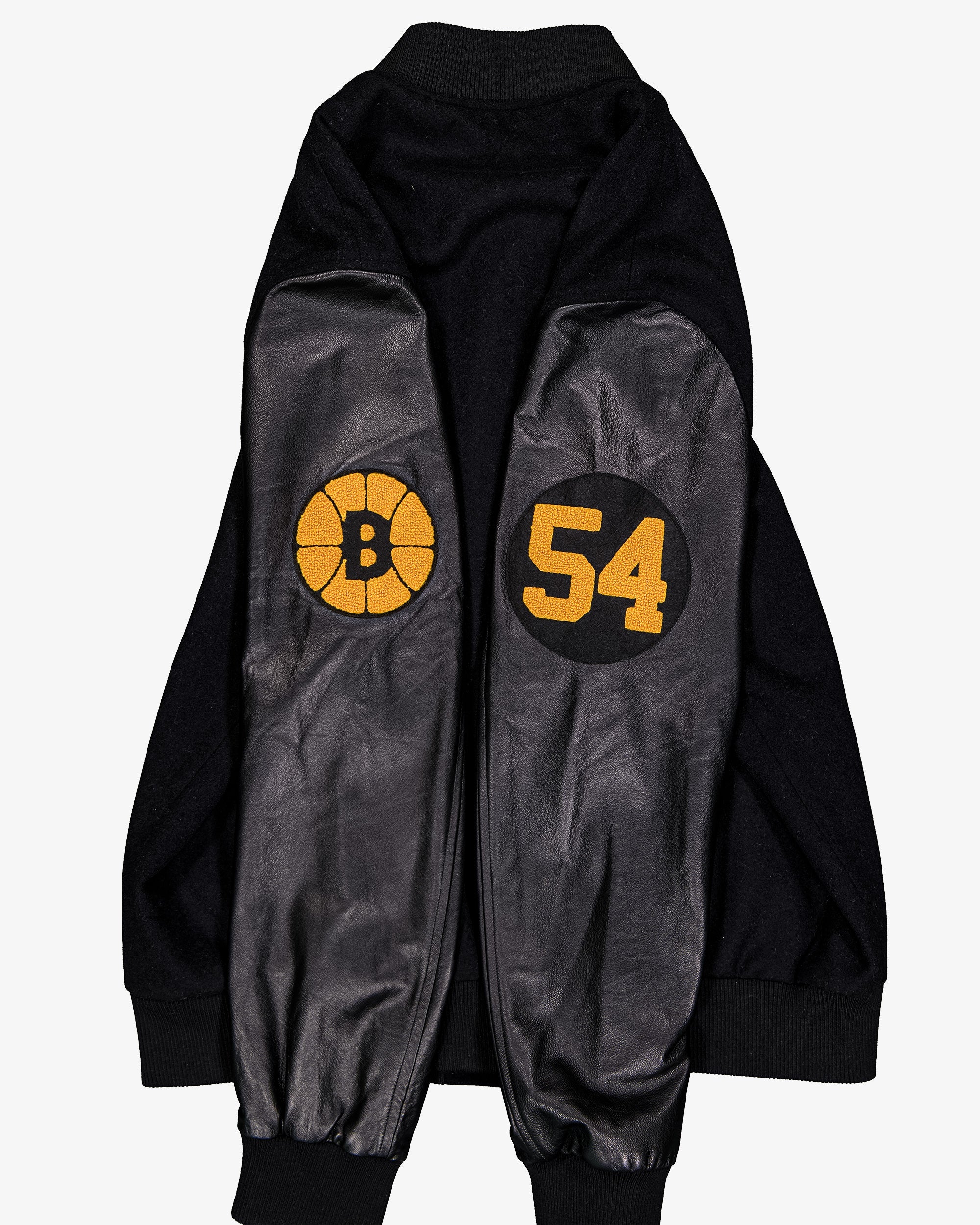 League varsity bomber - Black - Image 5