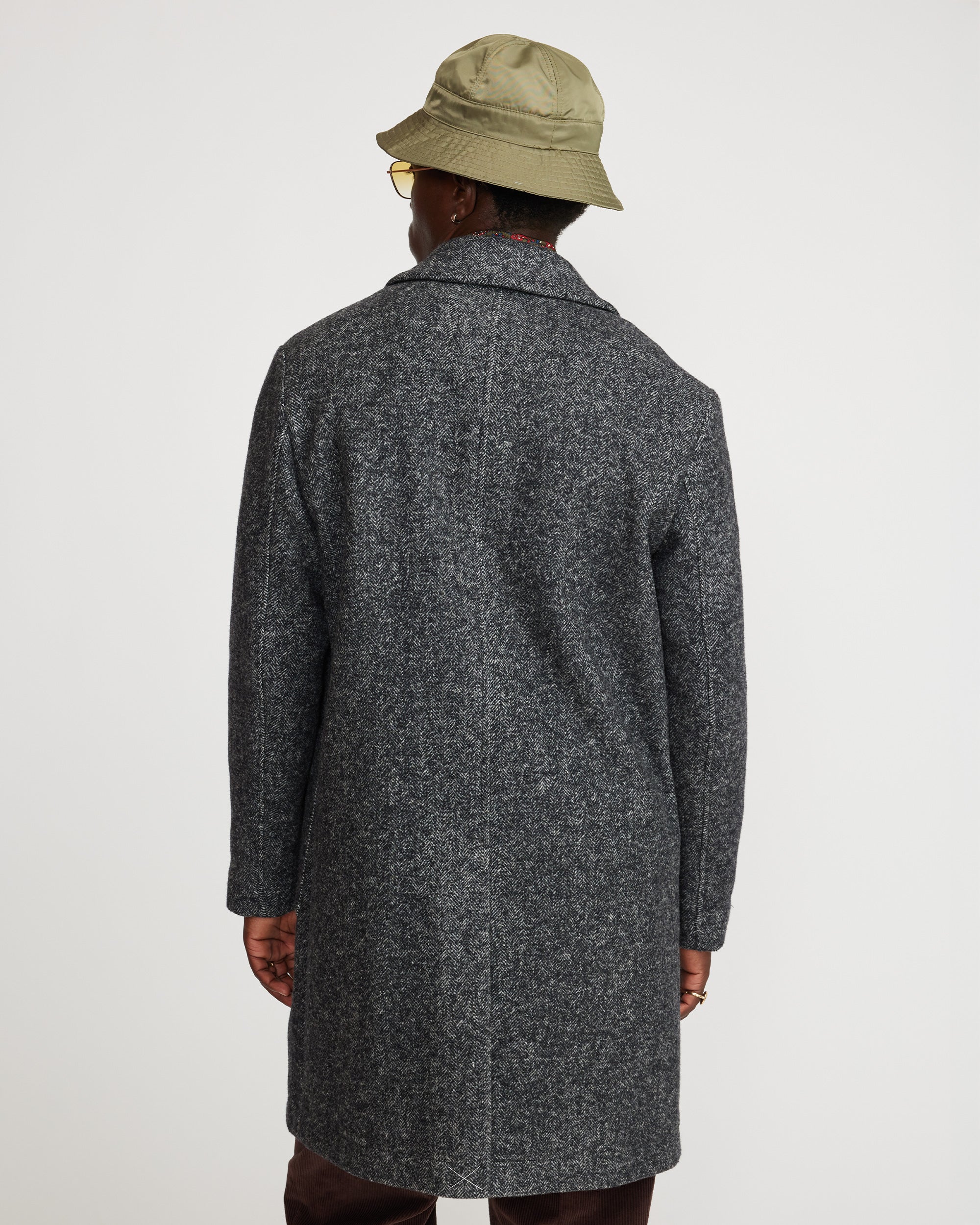 Louis overcoat - Charcoal - Image 5