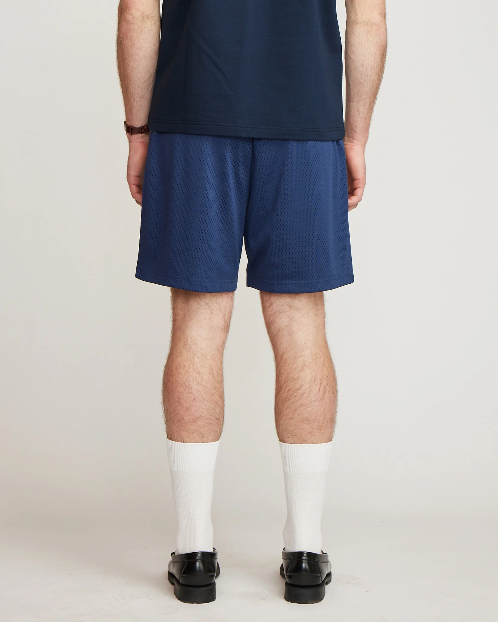 Mesh Shorts - Navy - Image 8