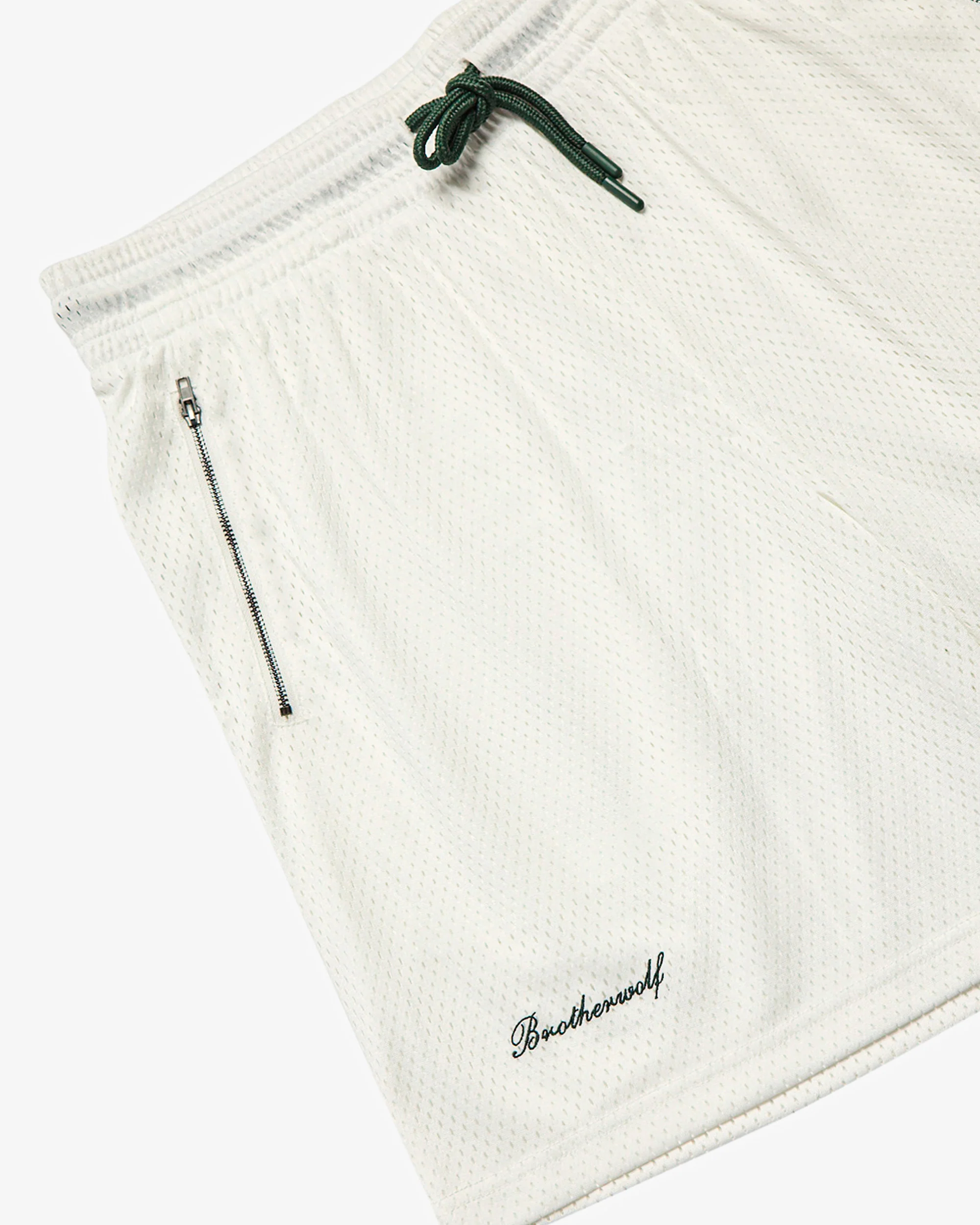 Mesh Shorts - Off White - Image 6