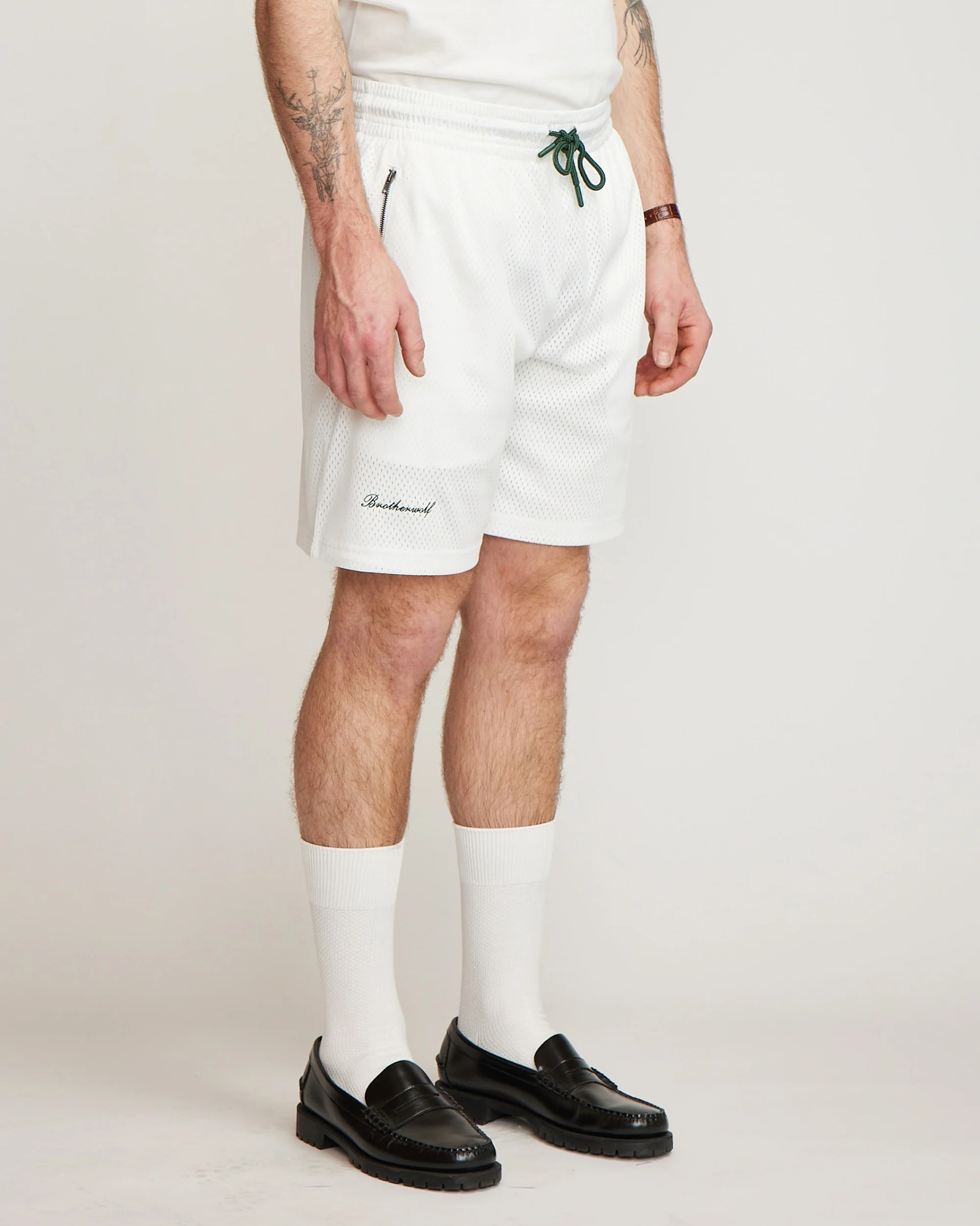 Mesh Shorts - Off White - Image 8