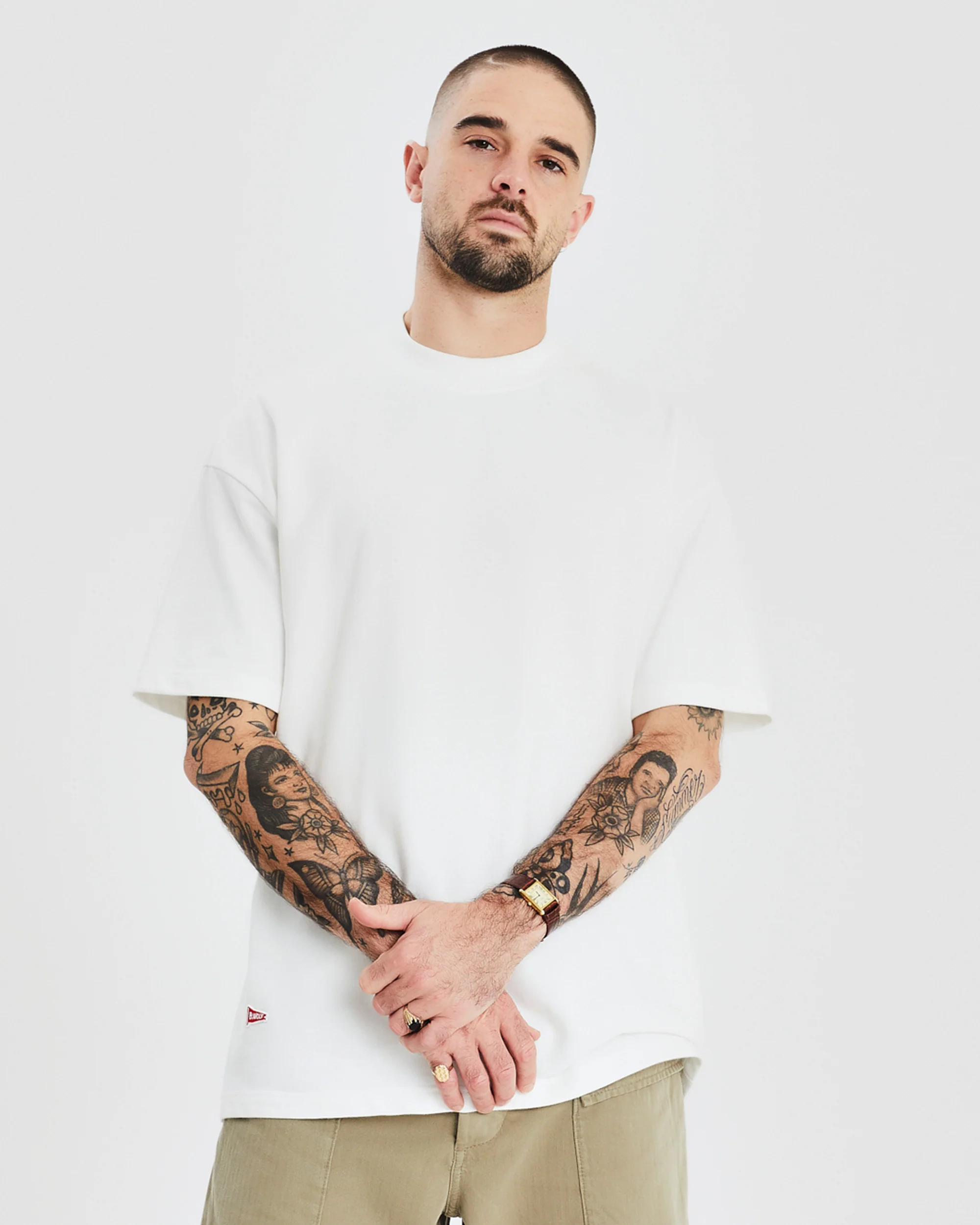 Oversized Tee - Off White - Image 2