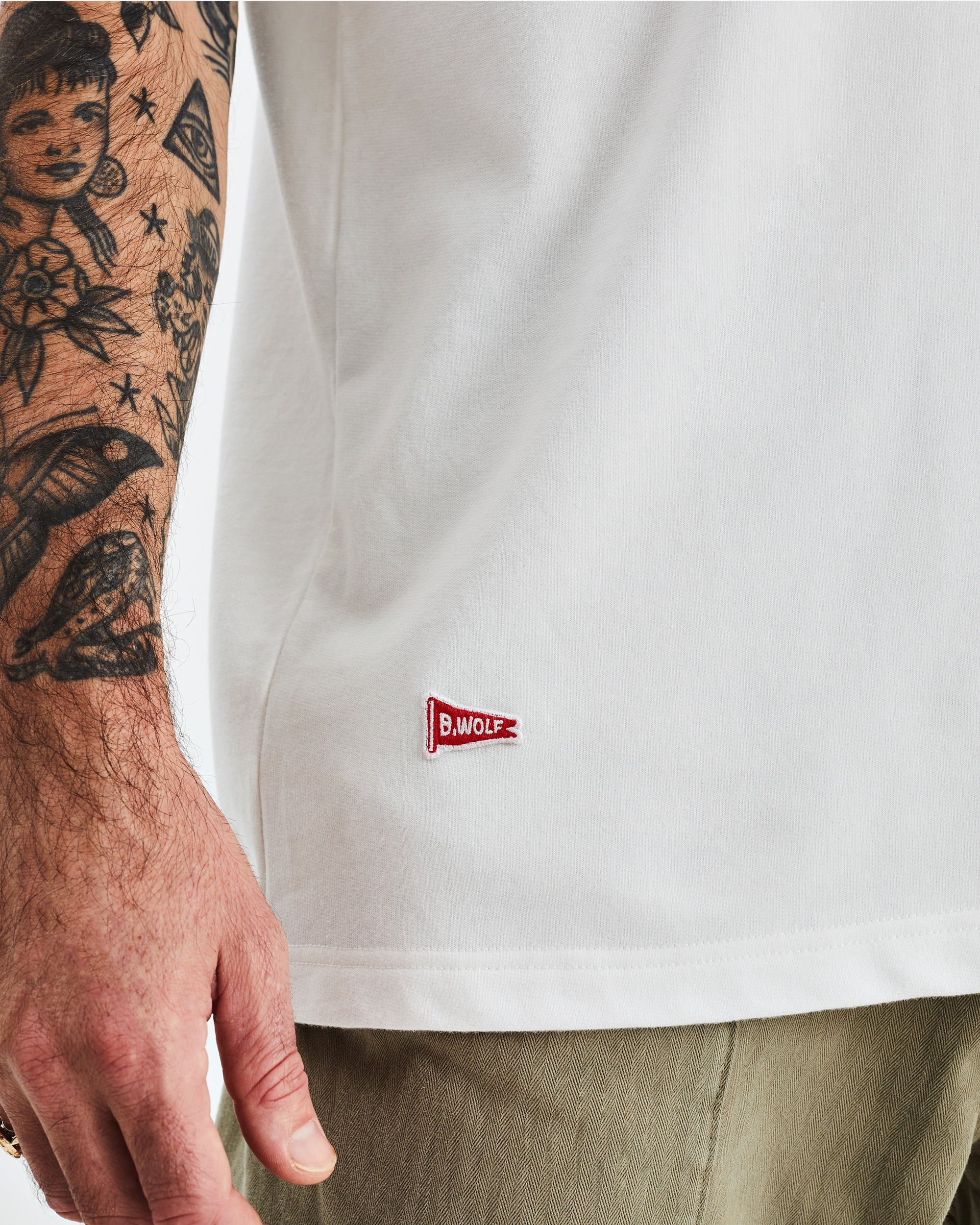 Oversized Tee - Off White - Image 5