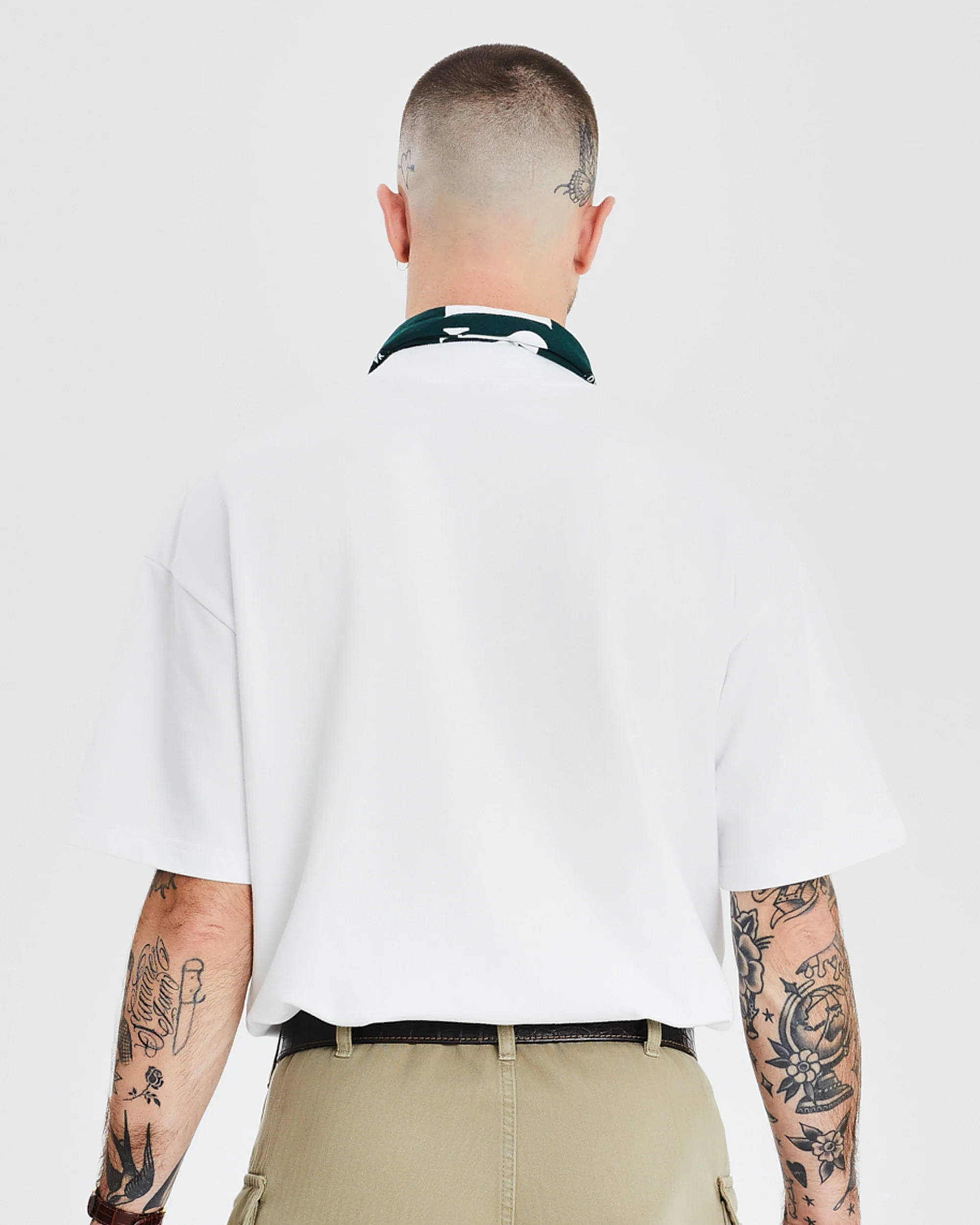 Oversized Tee - White - Image 4