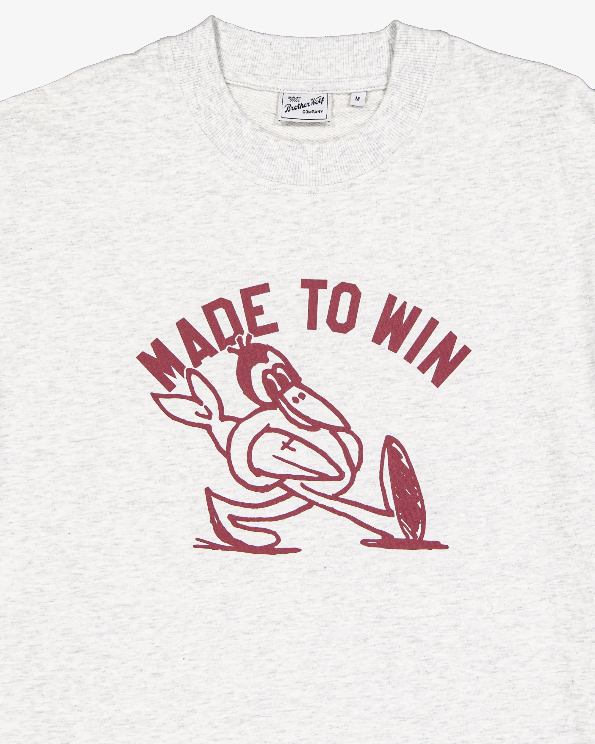 Oversized Tee - White Marle - Image 3