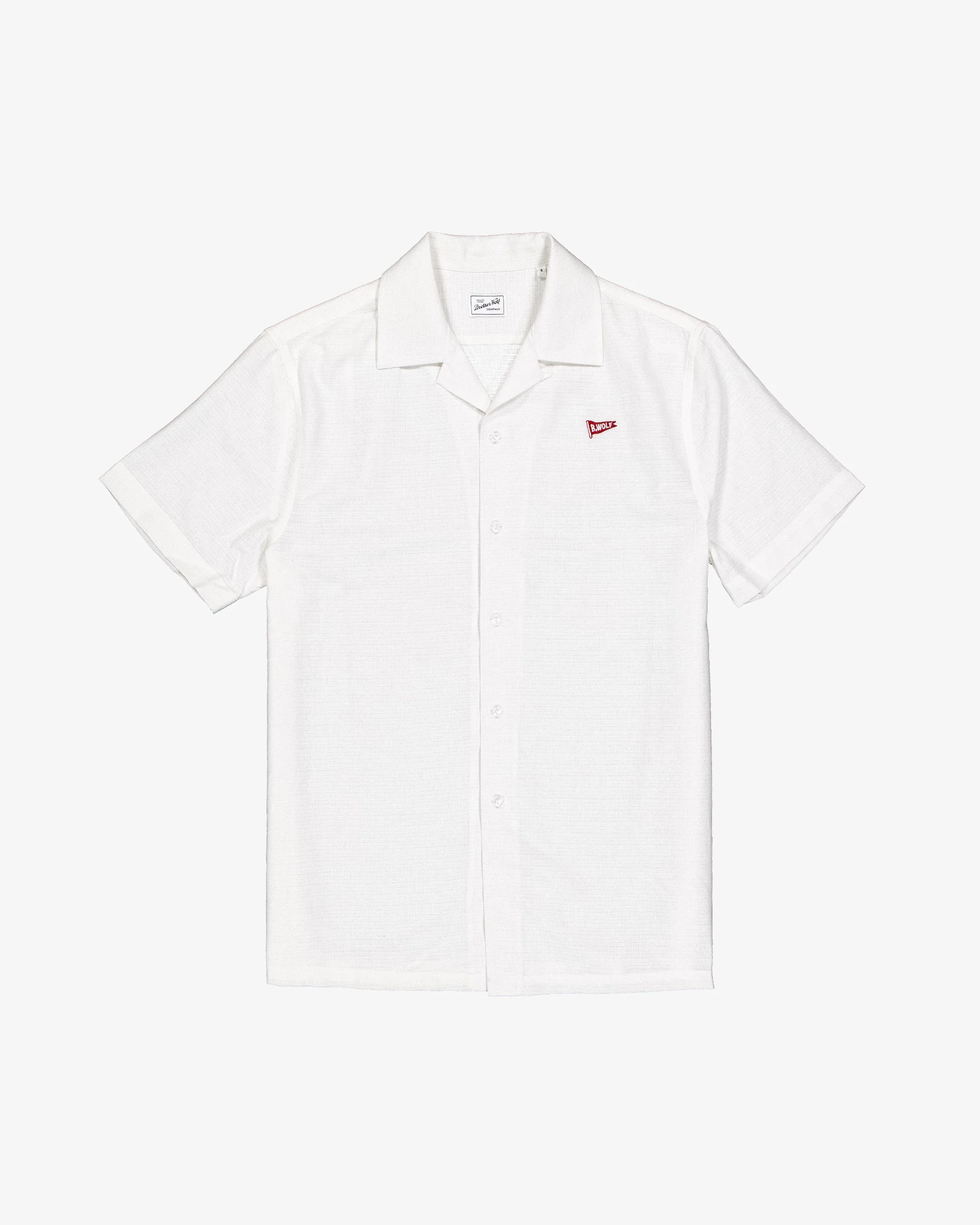 Oxford short sleeve shirt - White