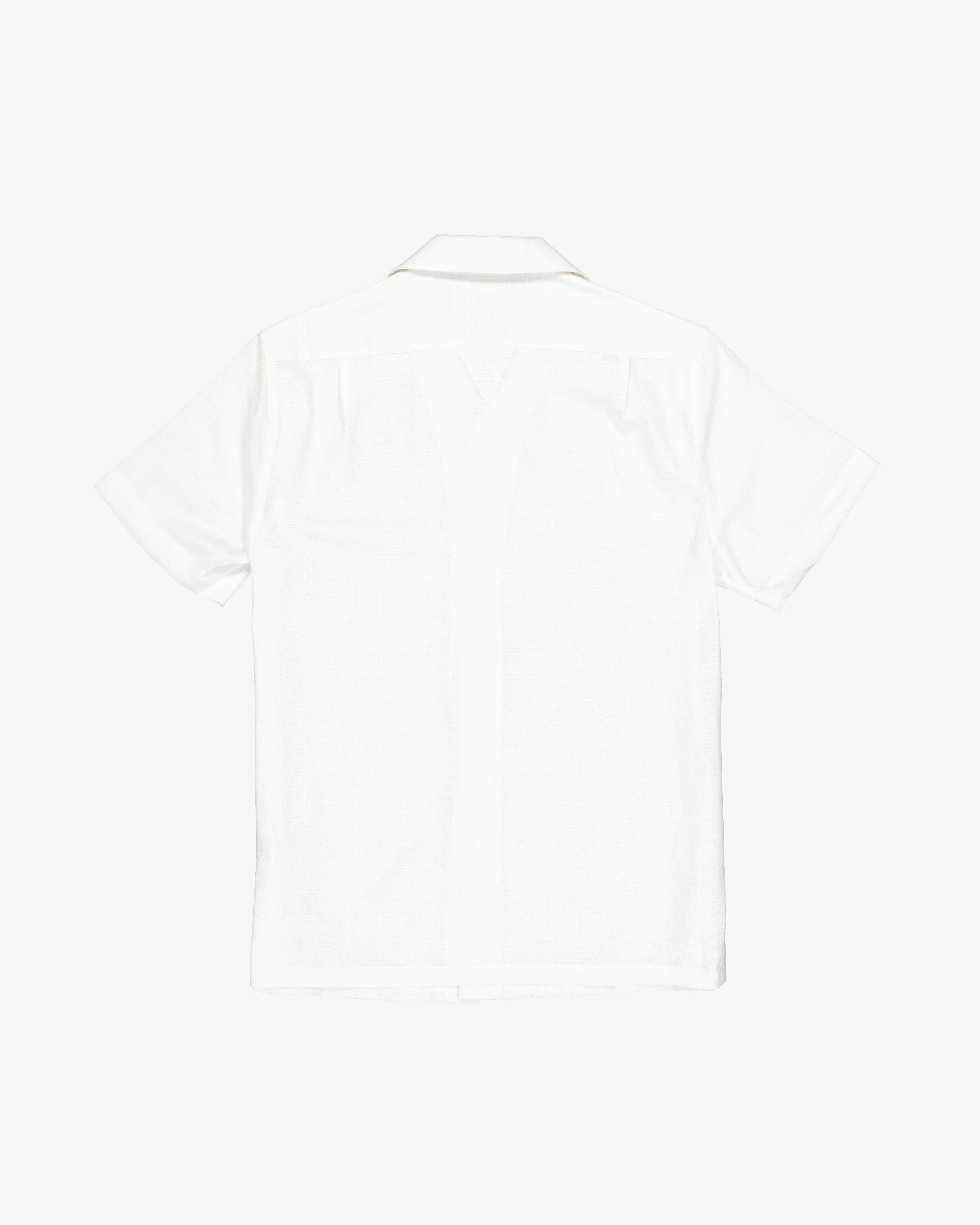 Oxford short sleeve shirt - White - Image 3