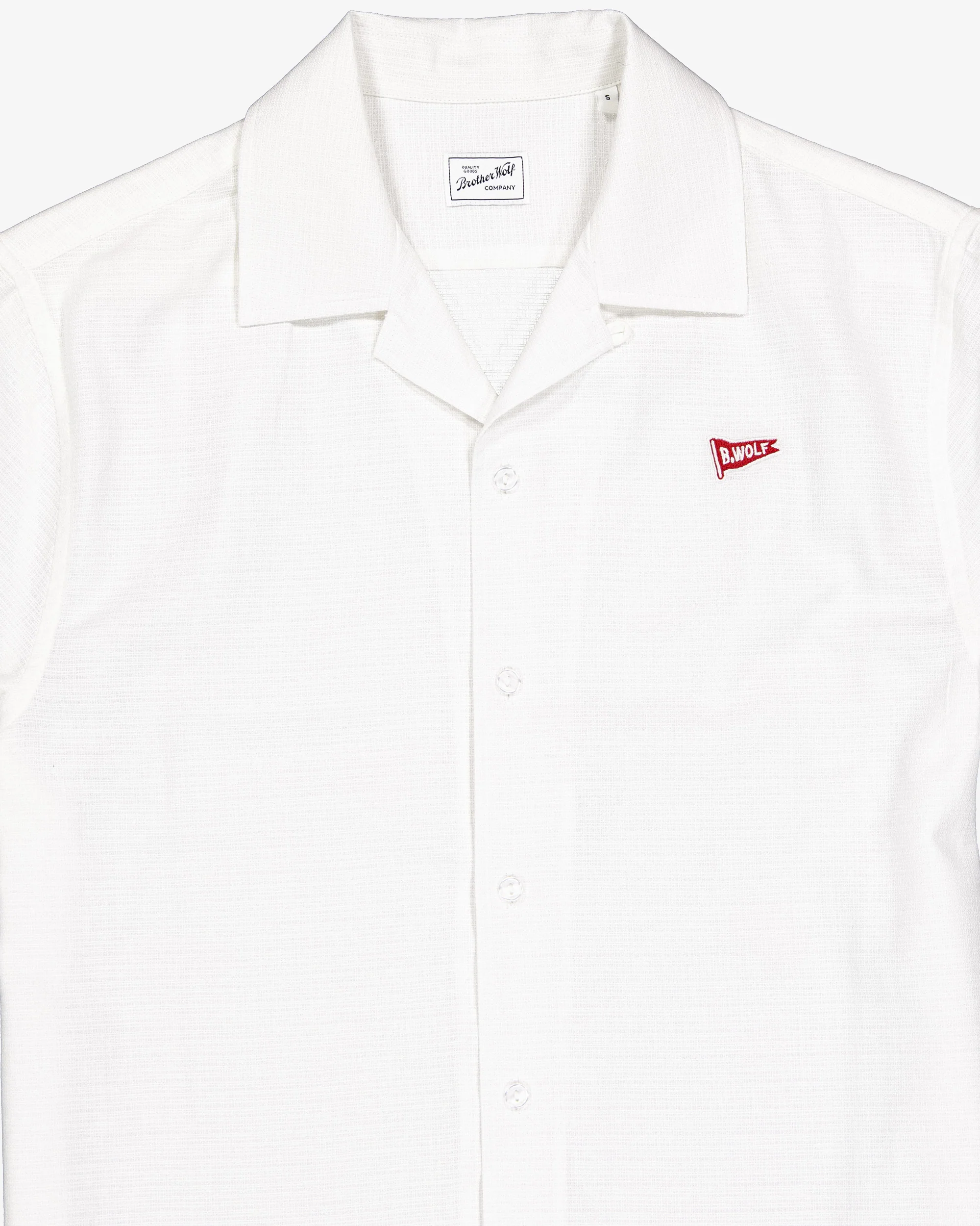 Oxford short sleeve shirt - White - Image 4