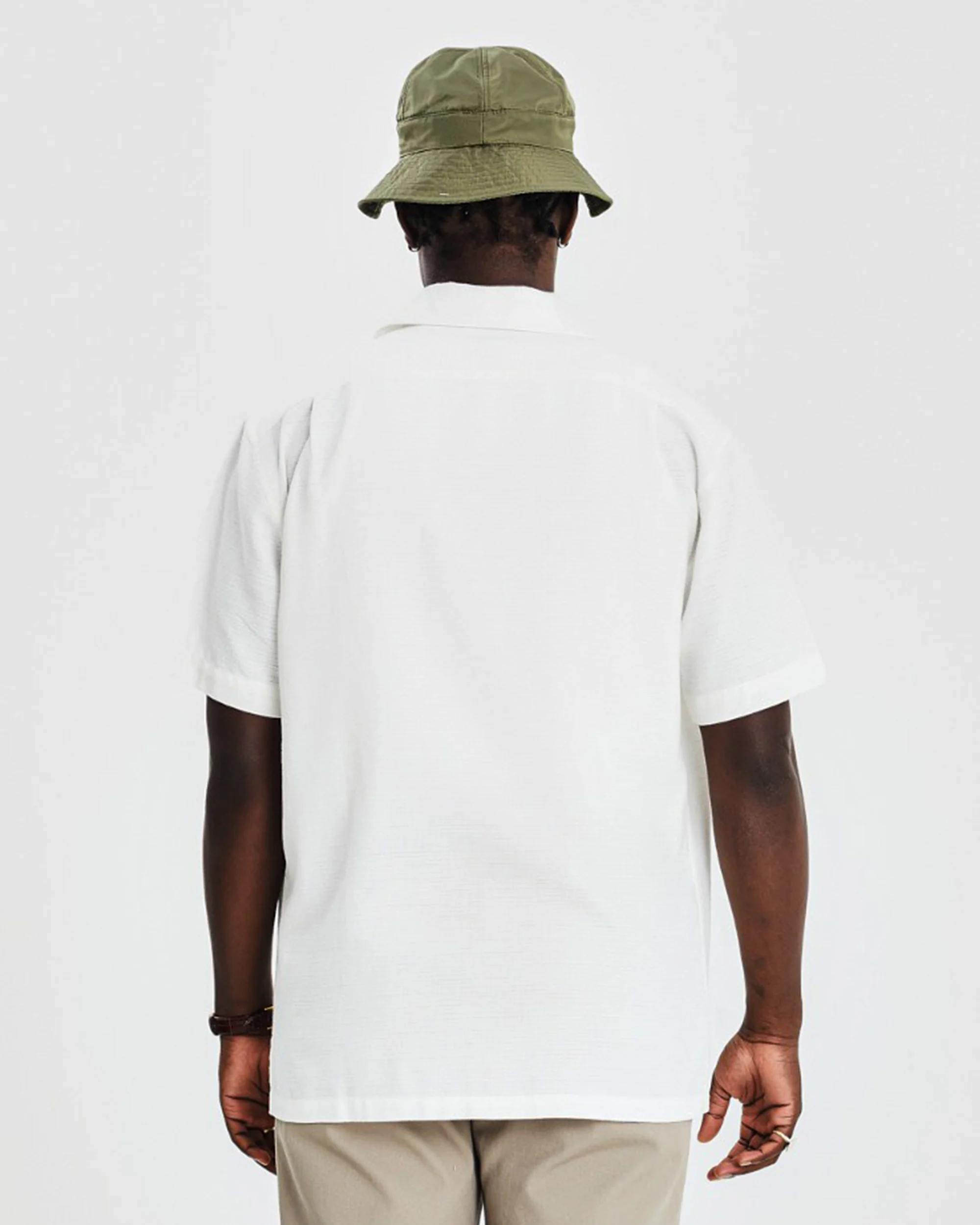 Oxford short sleeve shirt - White - Image 5
