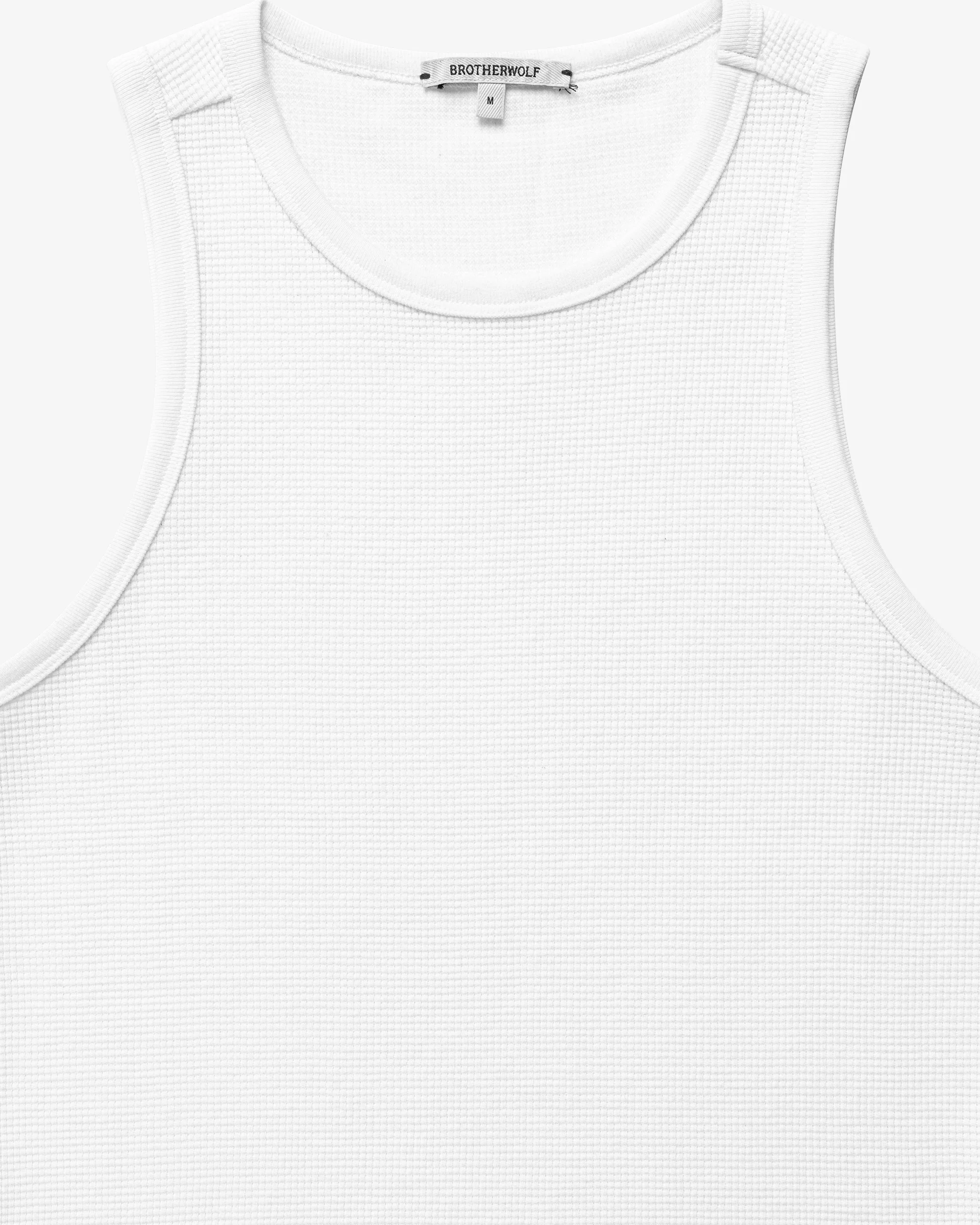 Perforated Tank - Off White - Image 4
