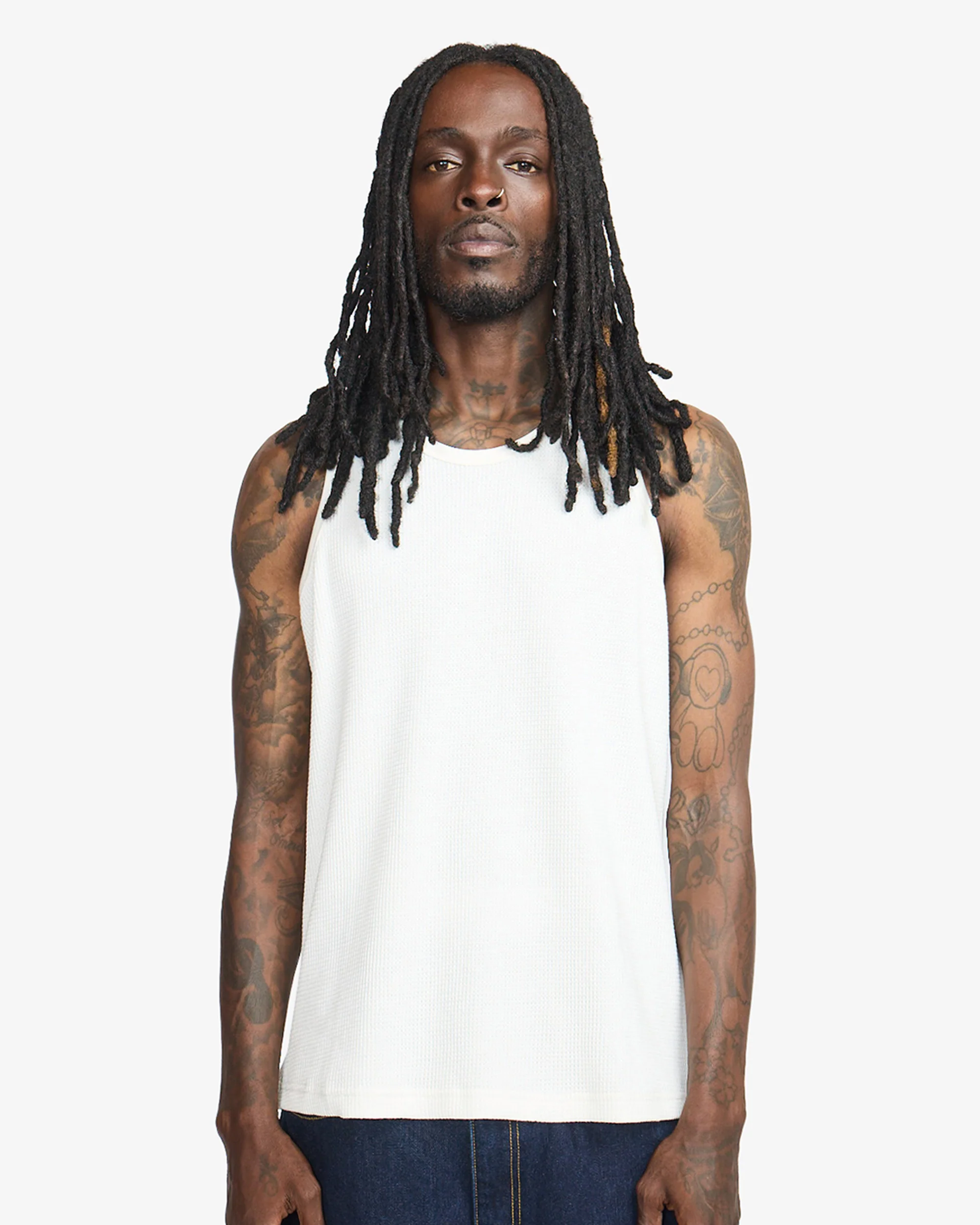 Perforated Tank - White - Image 2