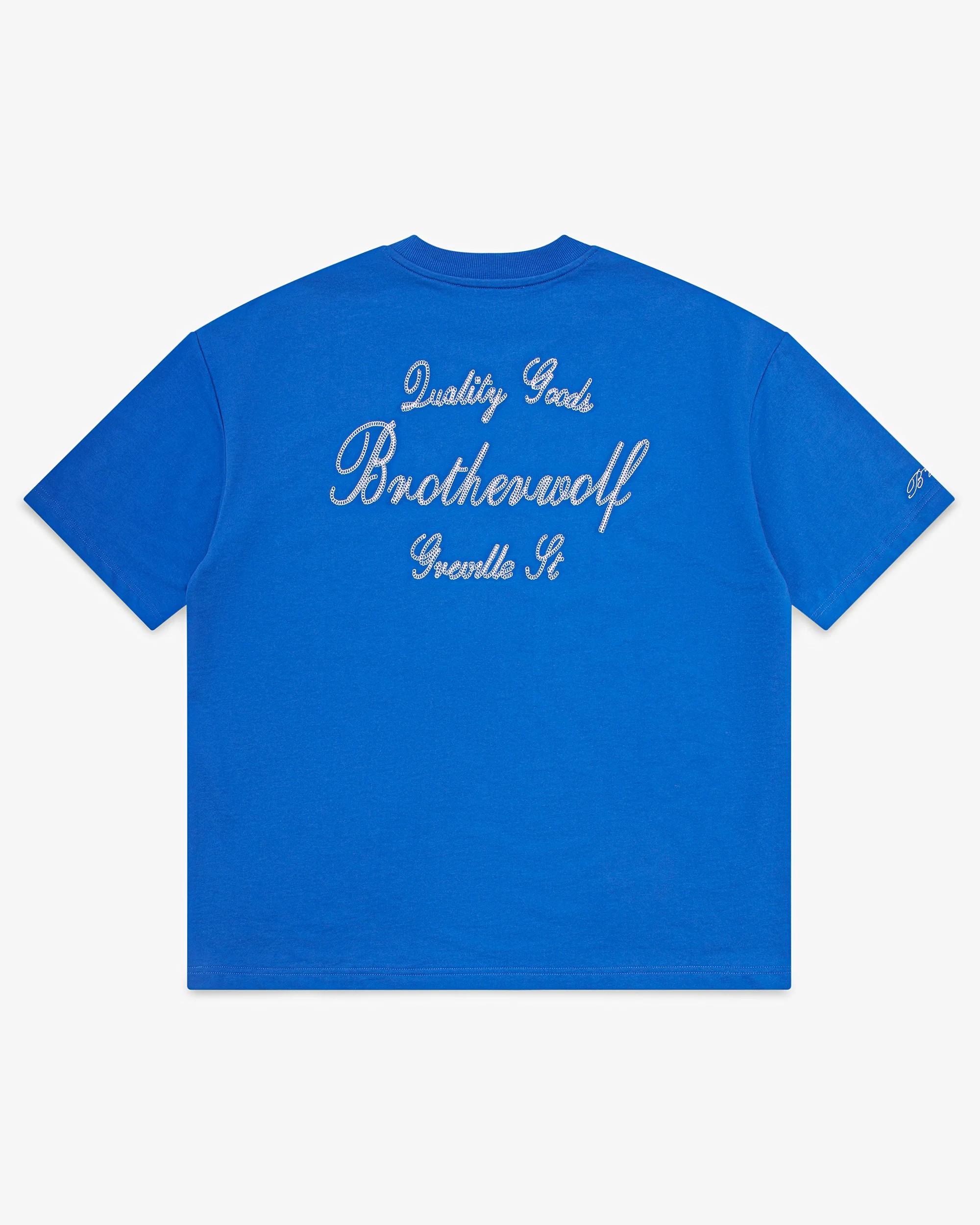 Quality Goods Tee - Blue - Image 4