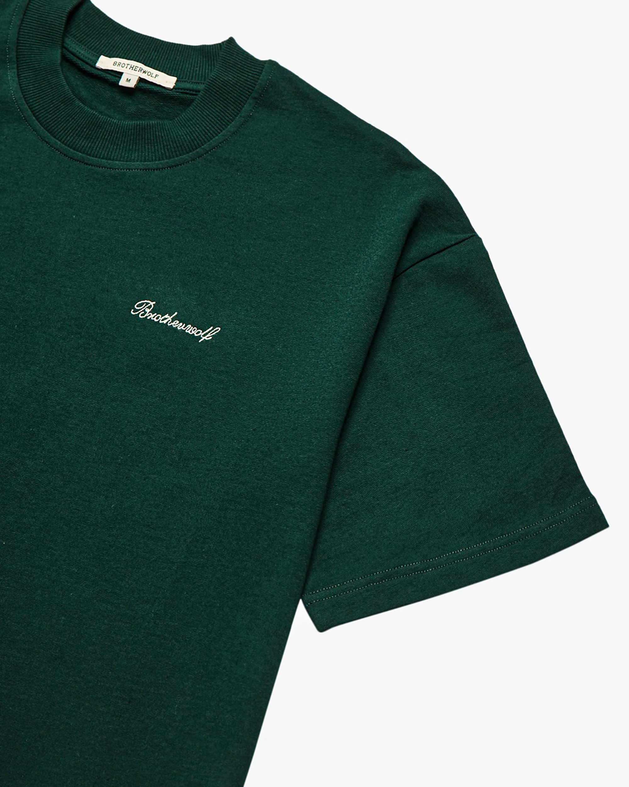 Quality Goods Tee - Bottle Green - Image 5