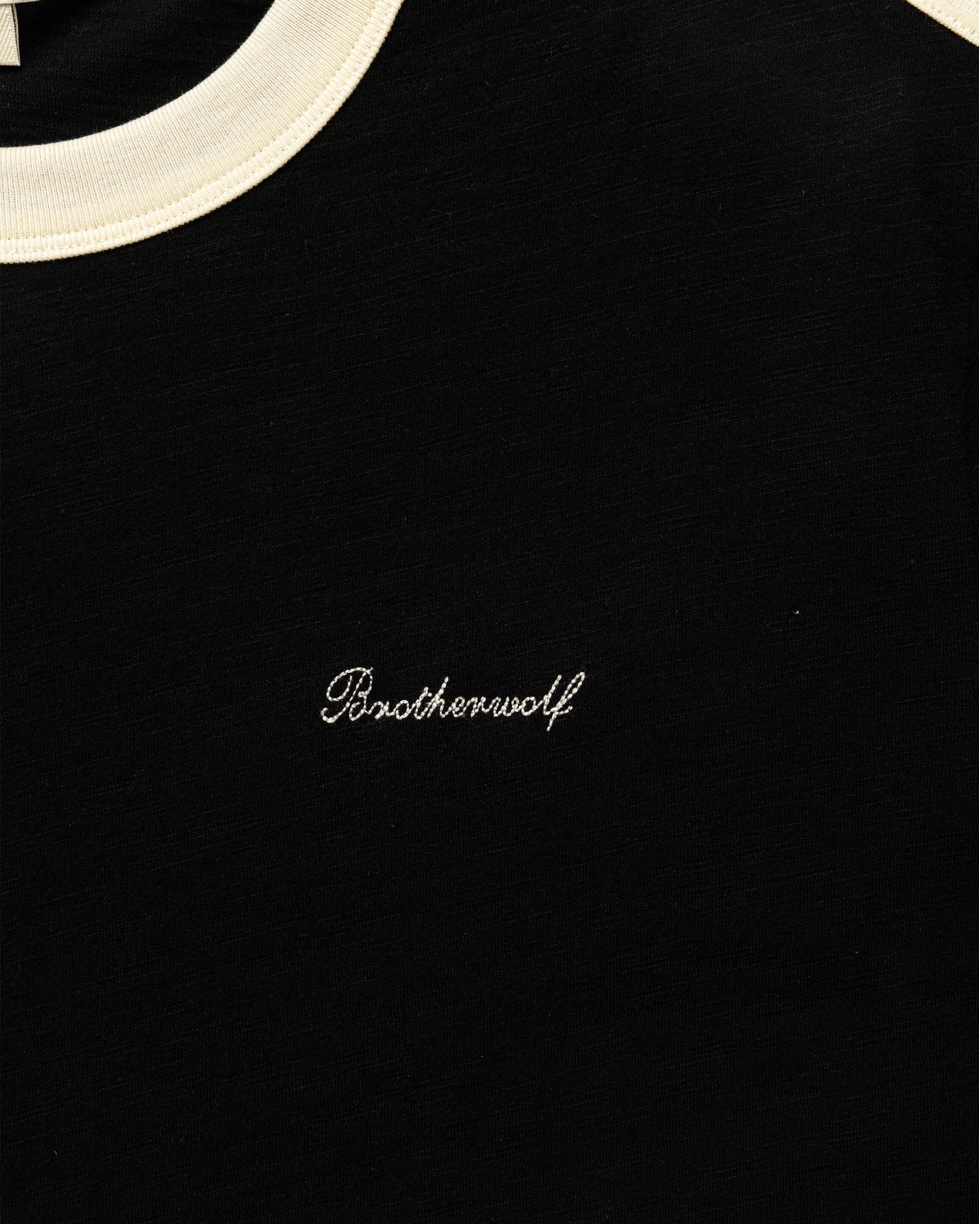 Ringer Tee - Black - Image 4