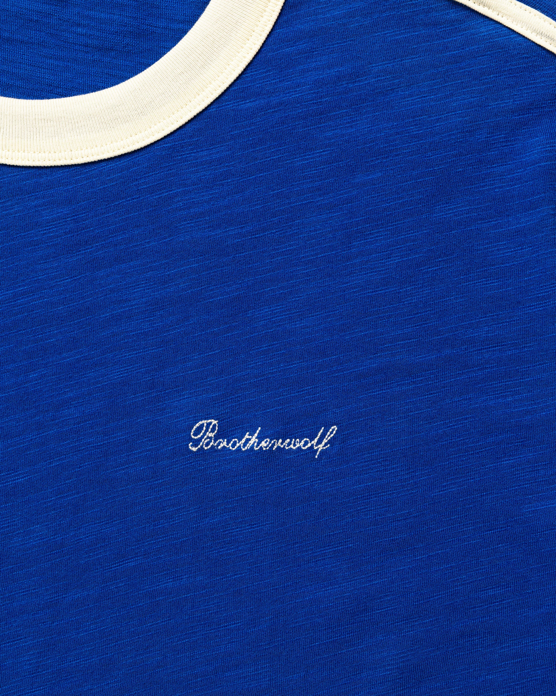 Ringer Tee - Blue - Image 4