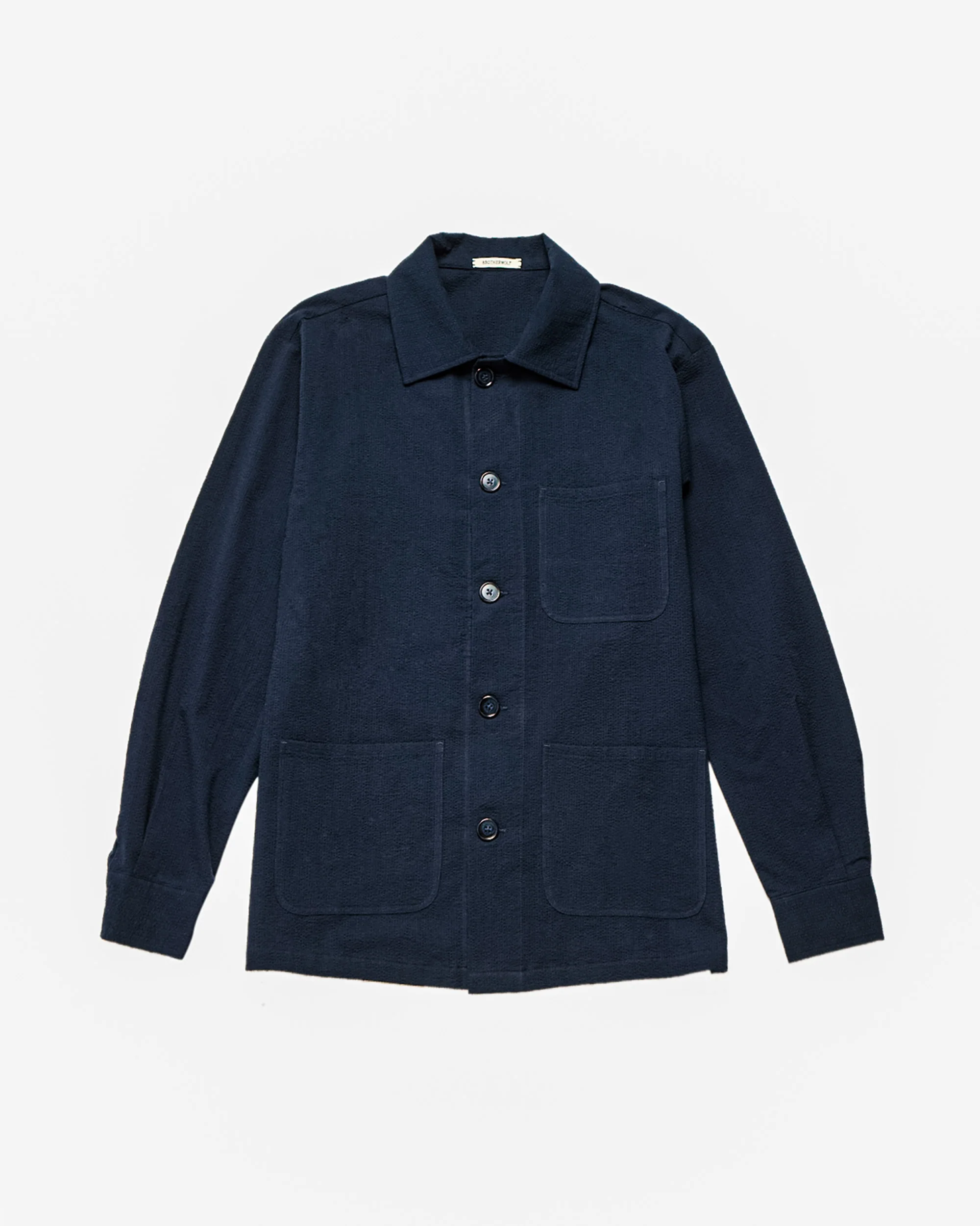 Seersucker - Navy