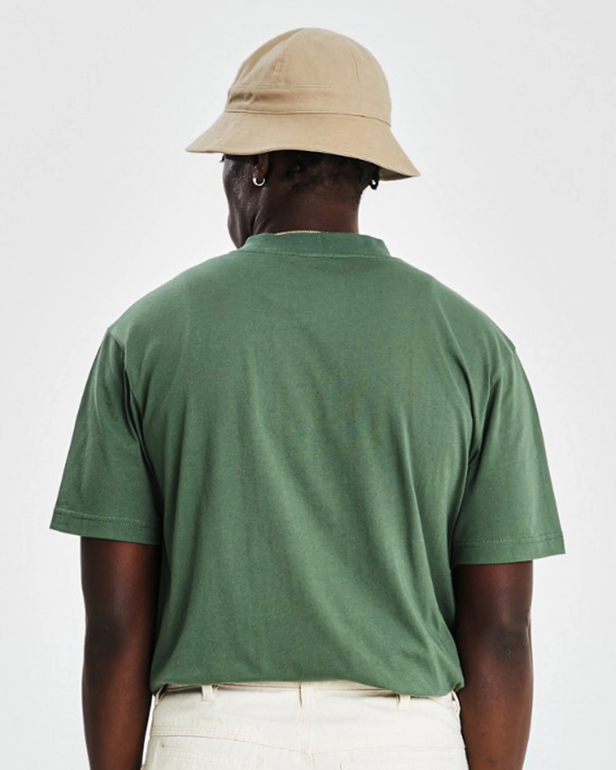 Tee shirt (Regular Fit Tee) (BWTC Print) - Olive - Image 4