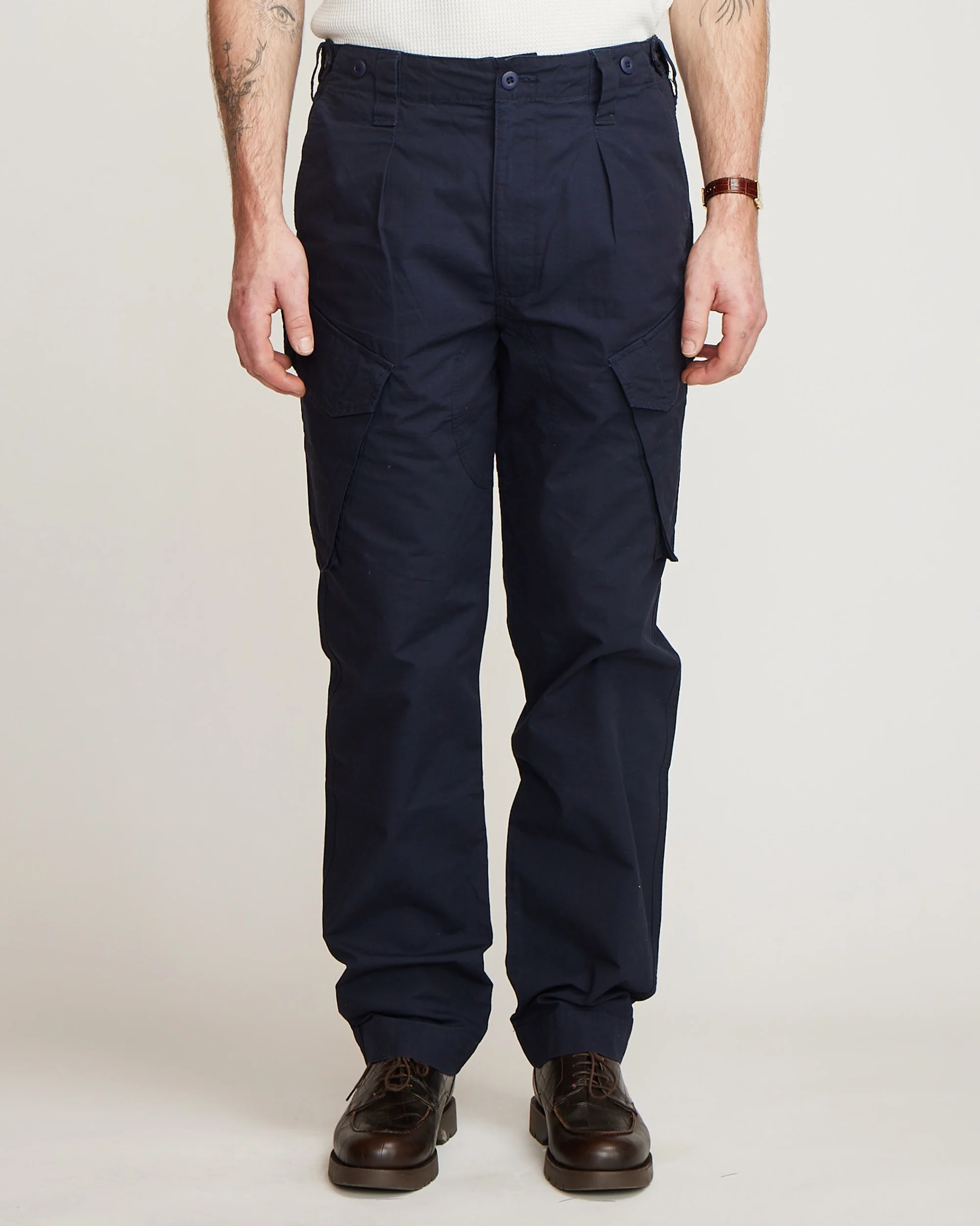 Utility Pants - Navy Blue - Image 2