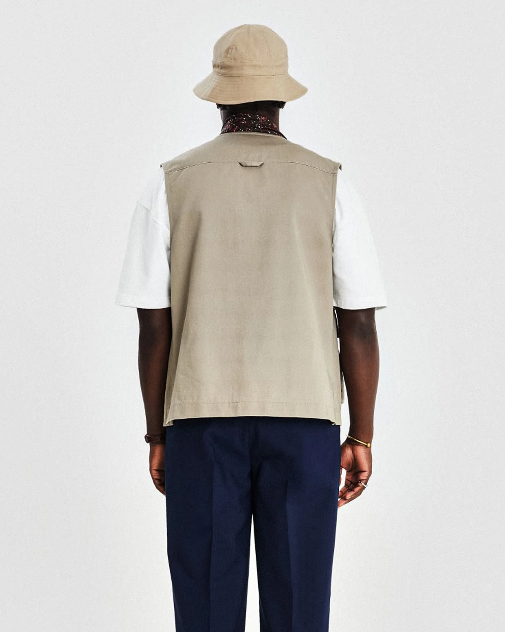 Utility Vest - Beige - Image 5