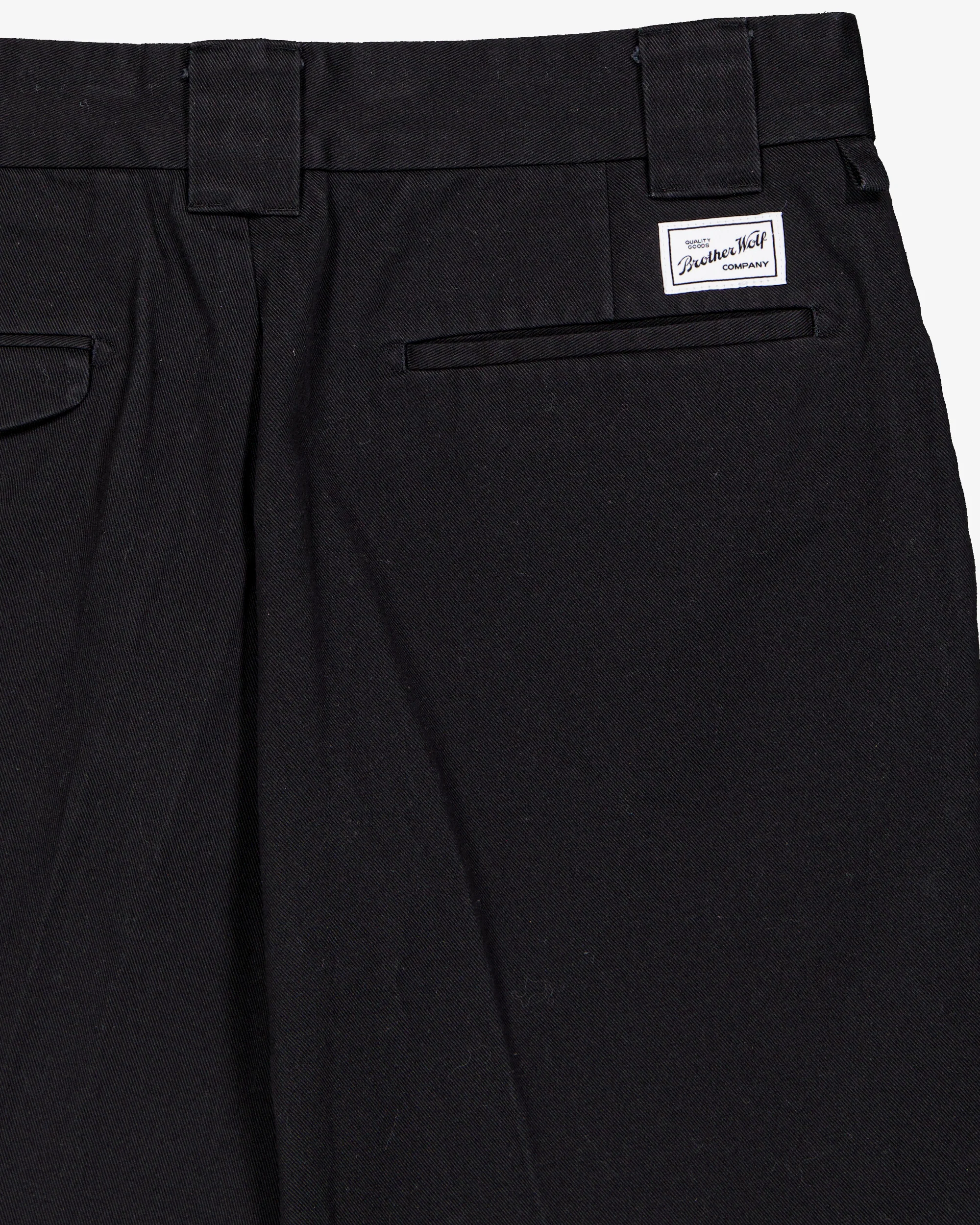 Work Chino Short - Black - Image 4
